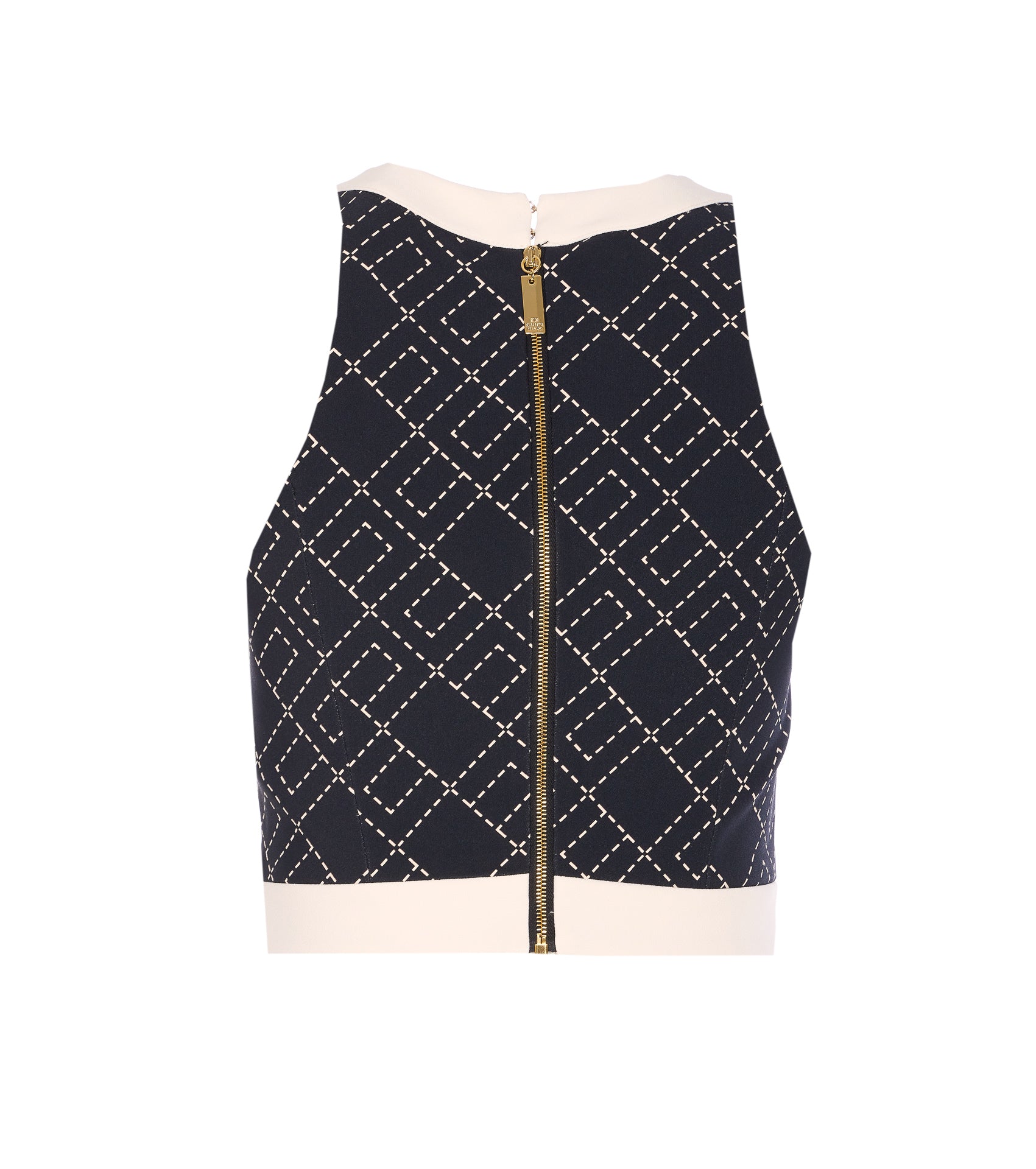 Elisabetta Franchi Top Black Polyester