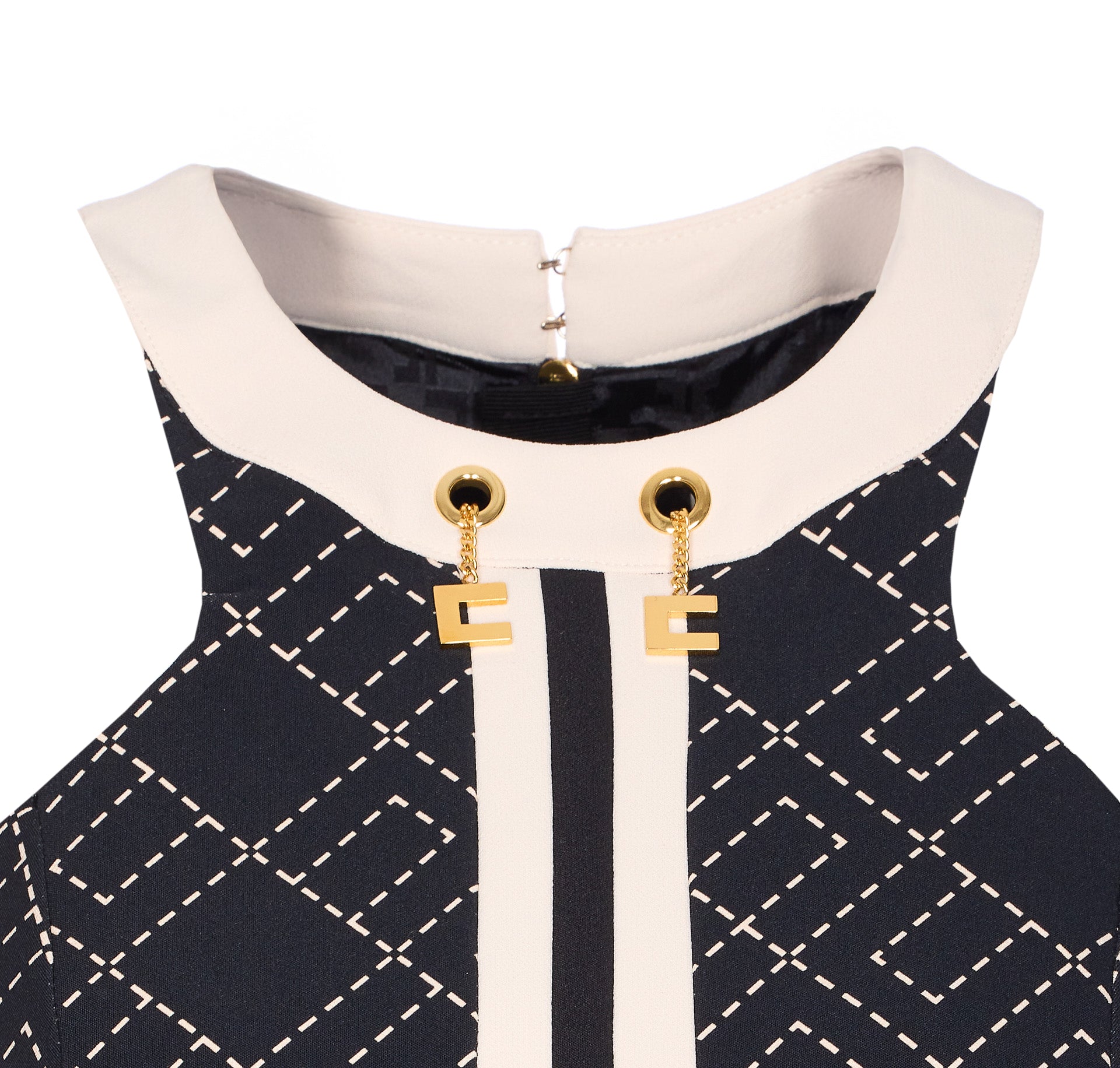 Elisabetta Franchi Top Black Polyester