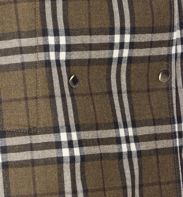 Burberry Skirts Green Wool