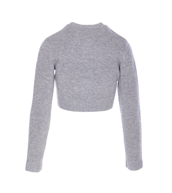 Self Portrait Sweaters Grey Wool