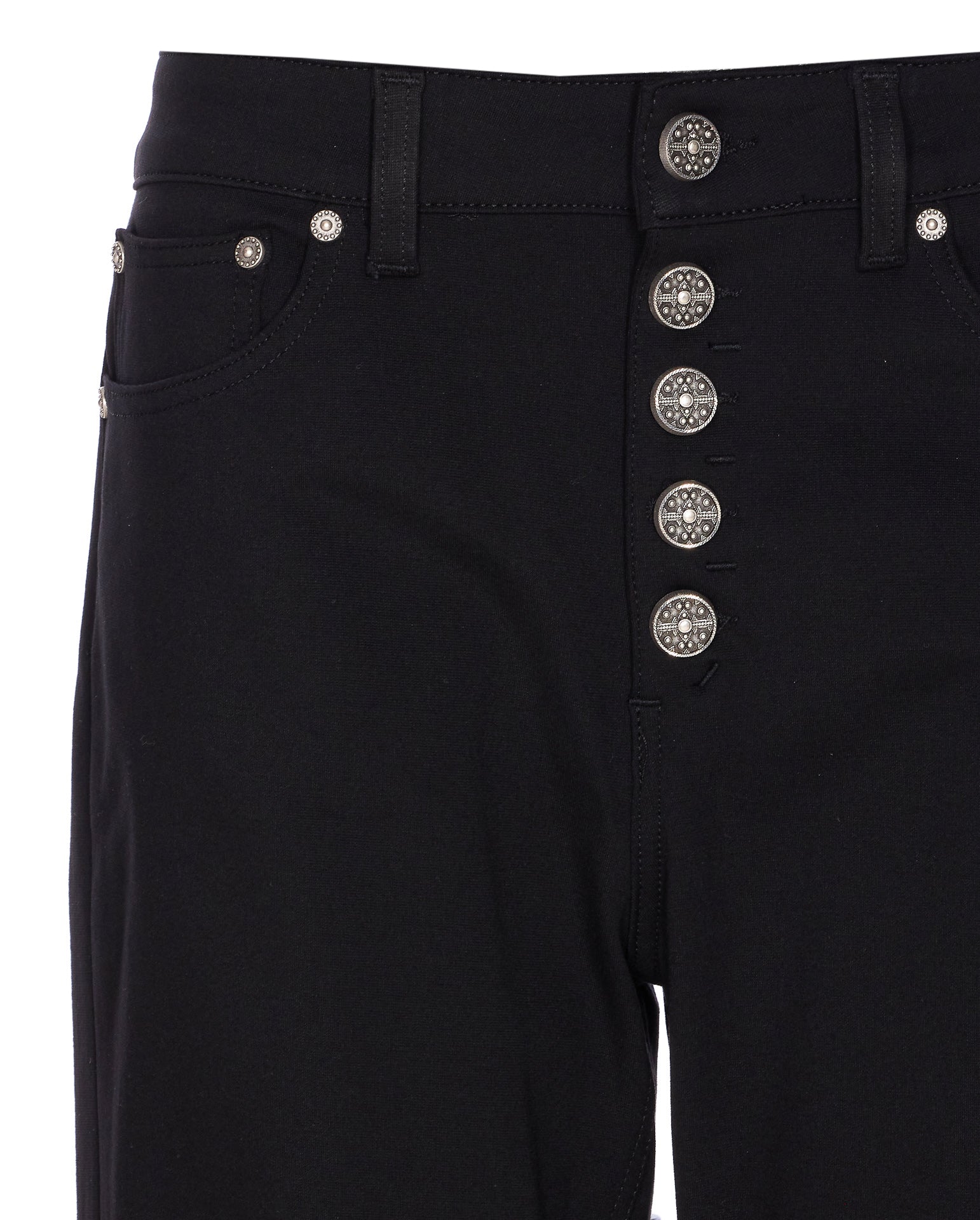 Dondup Jeans Black Viscose