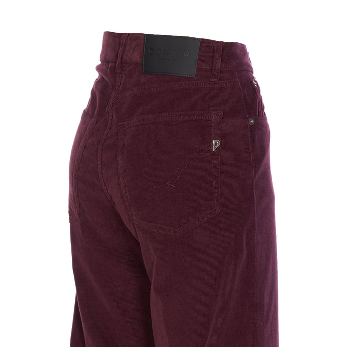 Dondup Jeans Purple Cotton
