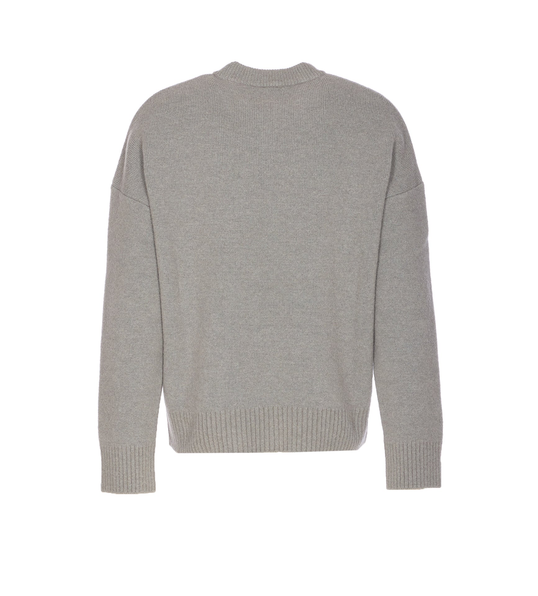 Ami Alexandre Matiussi Sweaters Grey Alpaca