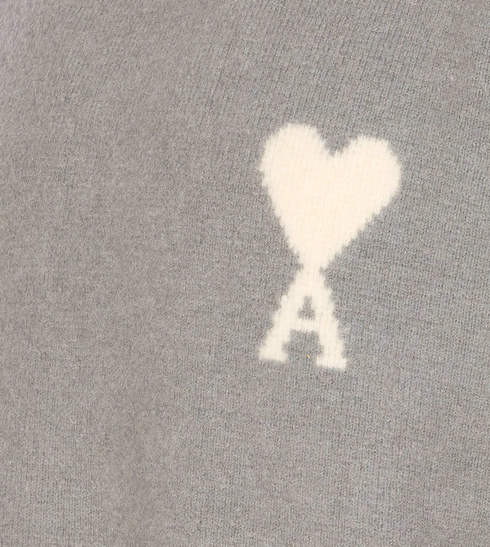 Ami Alexandre Matiussi Sweaters Grey Alpaca