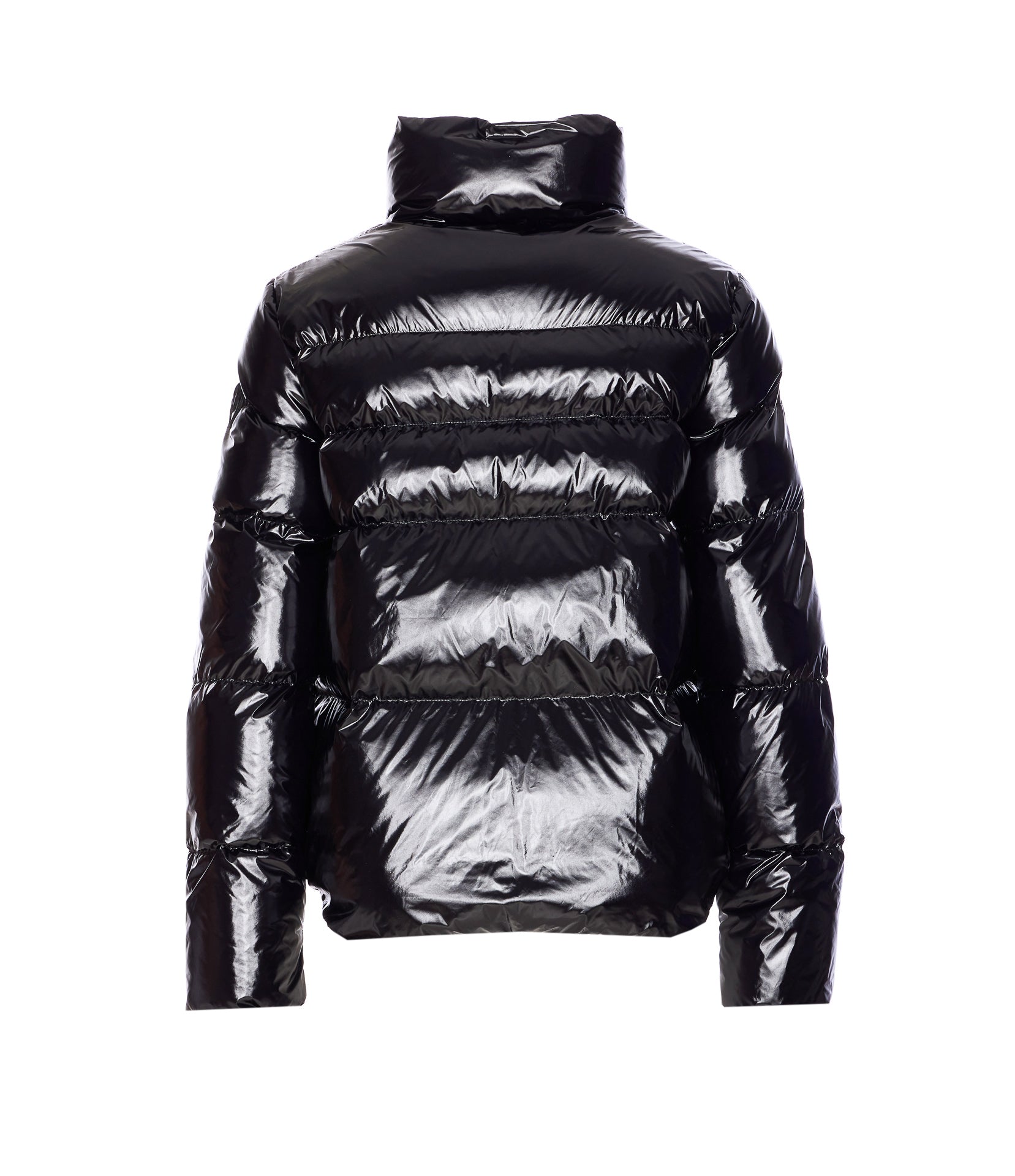 Pinko Coats Black Nylon
