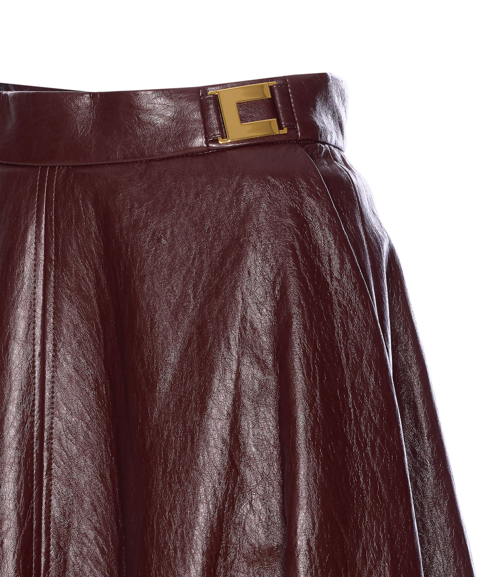 Elisabetta Franchi Skirts Red Viscose