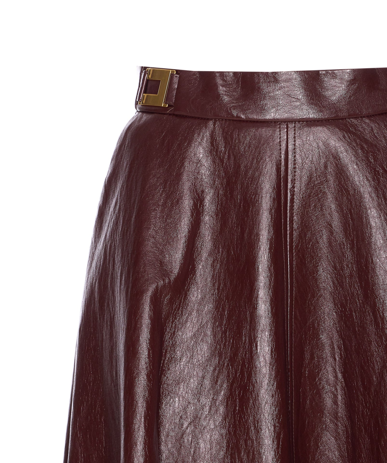 Elisabetta Franchi Skirts Red Viscose