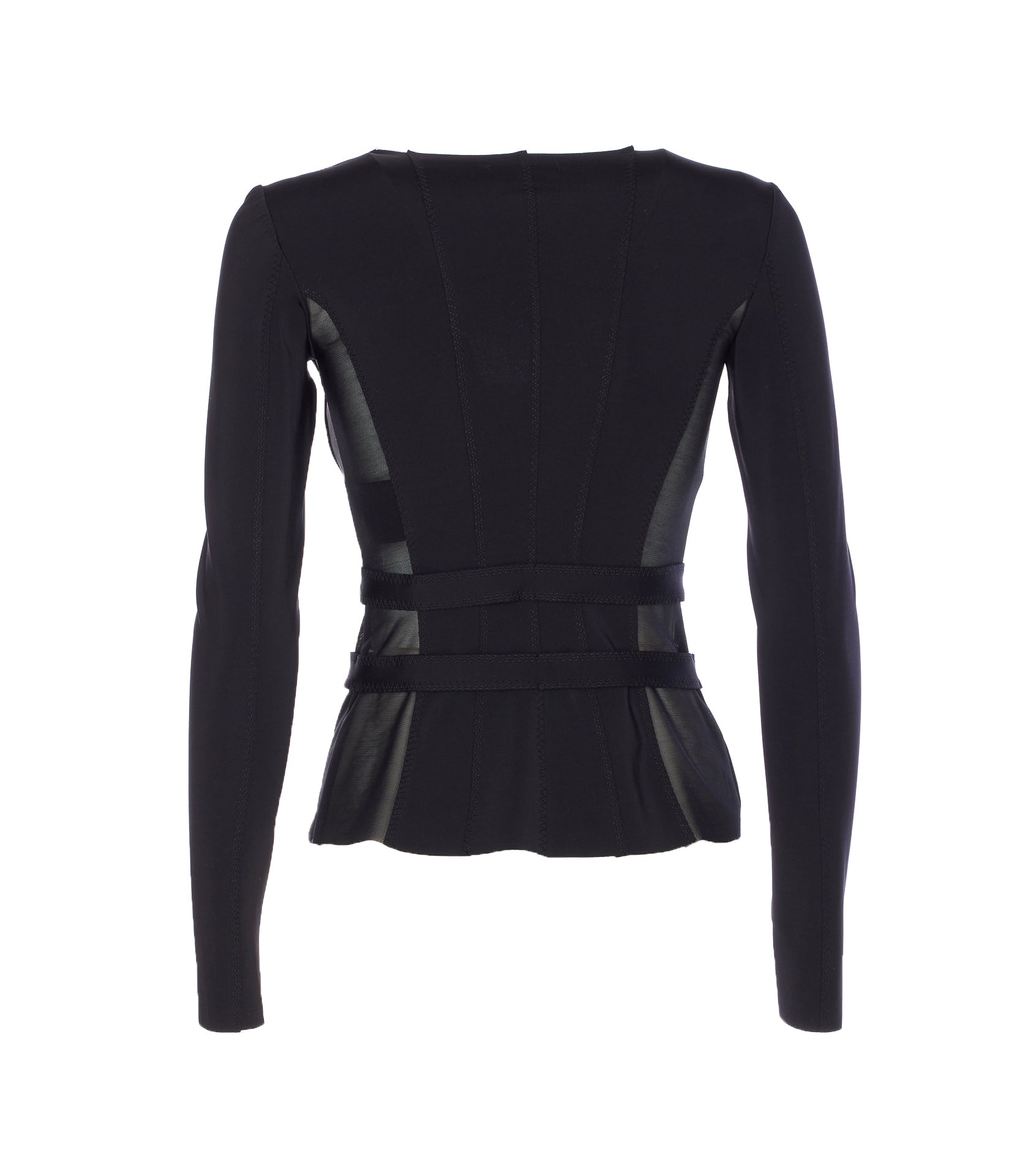 Elisabetta Franchi Jackets Black Polyamide