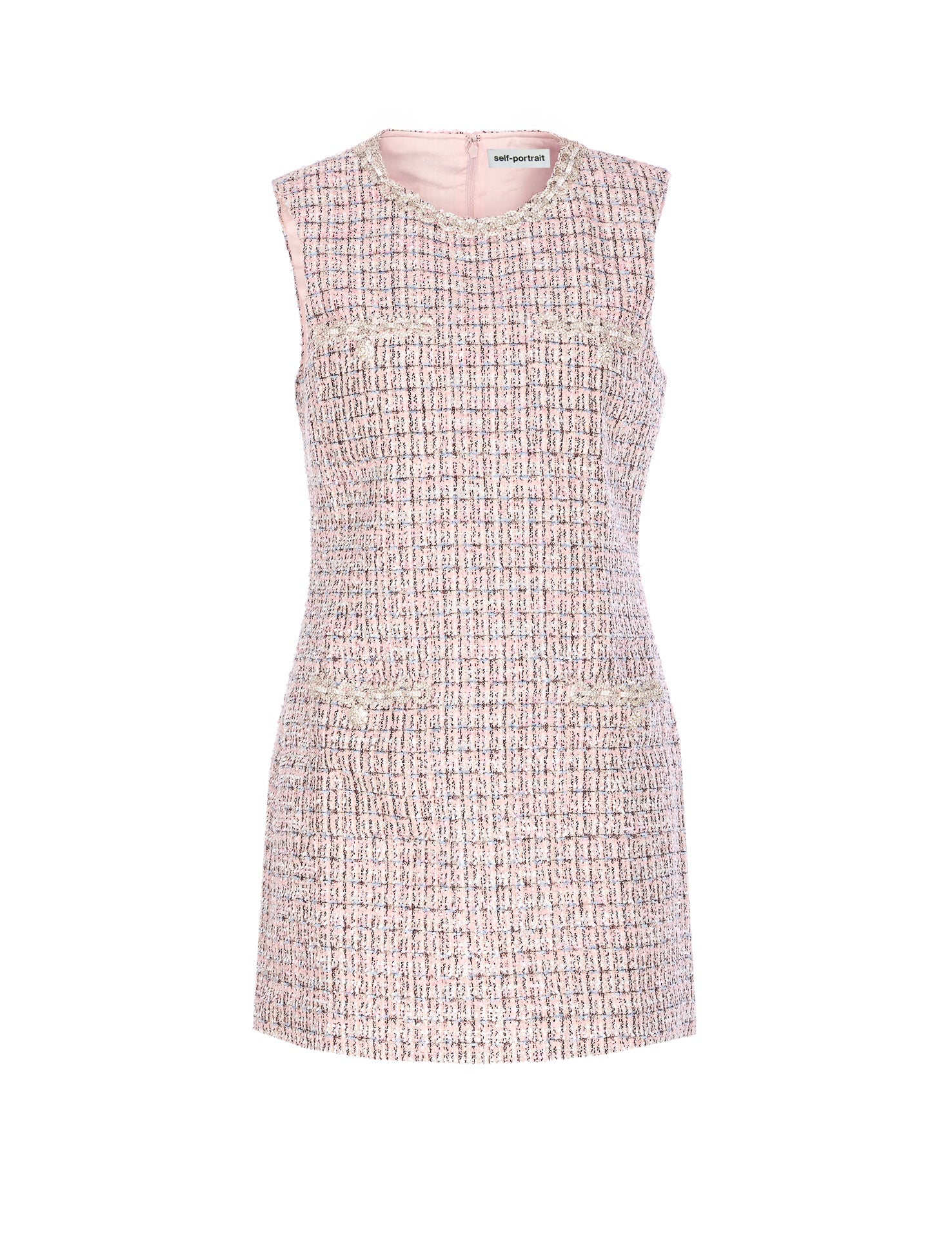 Self Portrait Dresses Pink Polyester