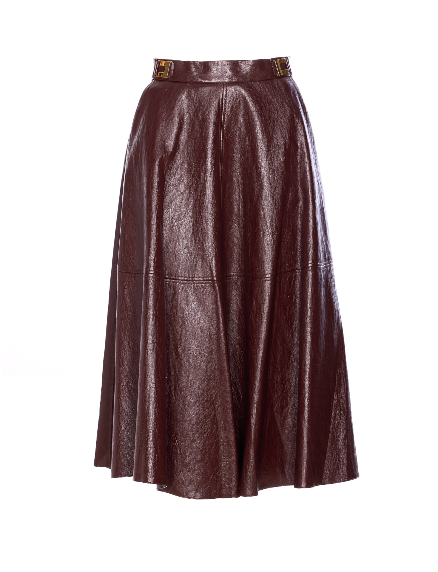 Elisabetta Franchi Skirts Red Viscose