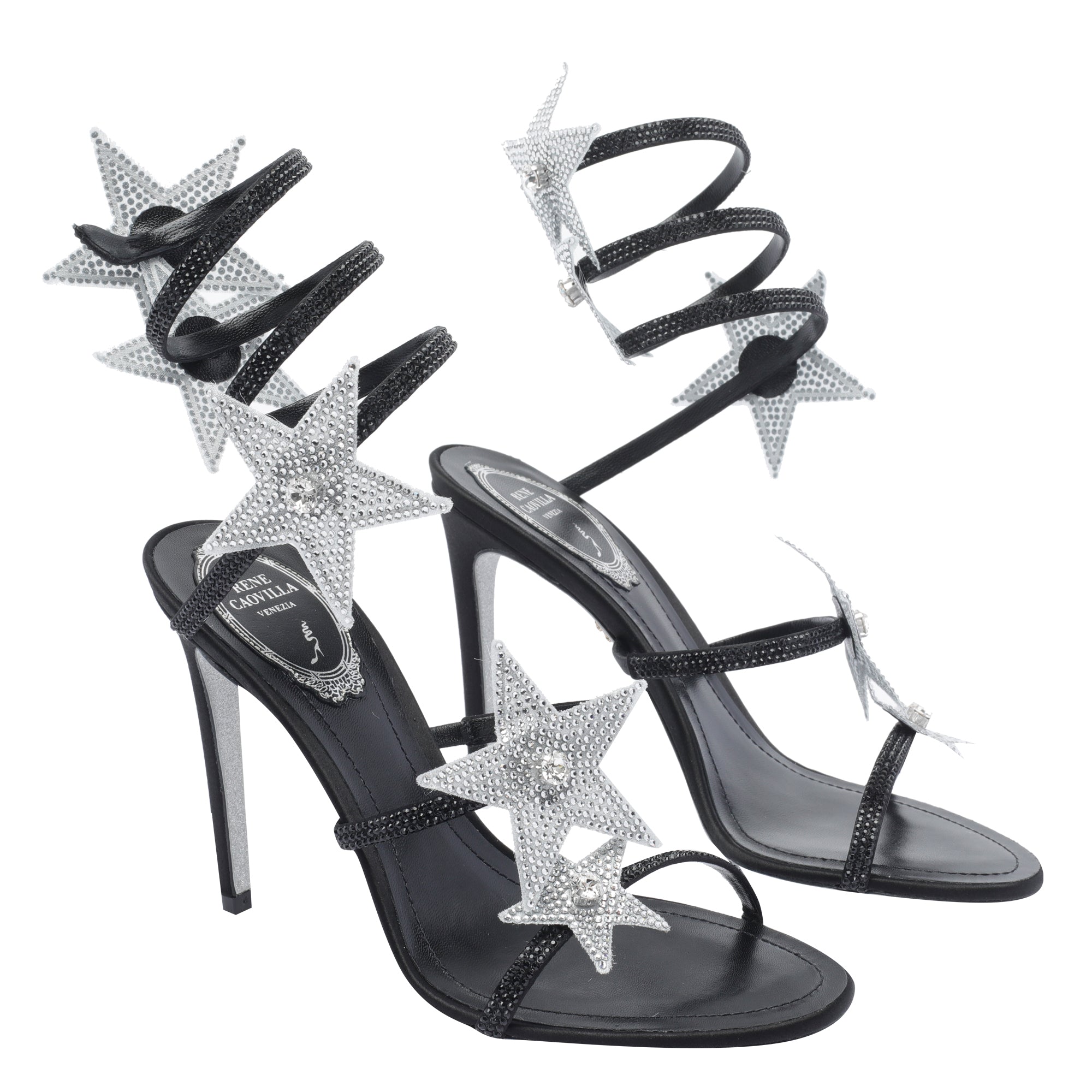 René Caovilla Sandals Black
