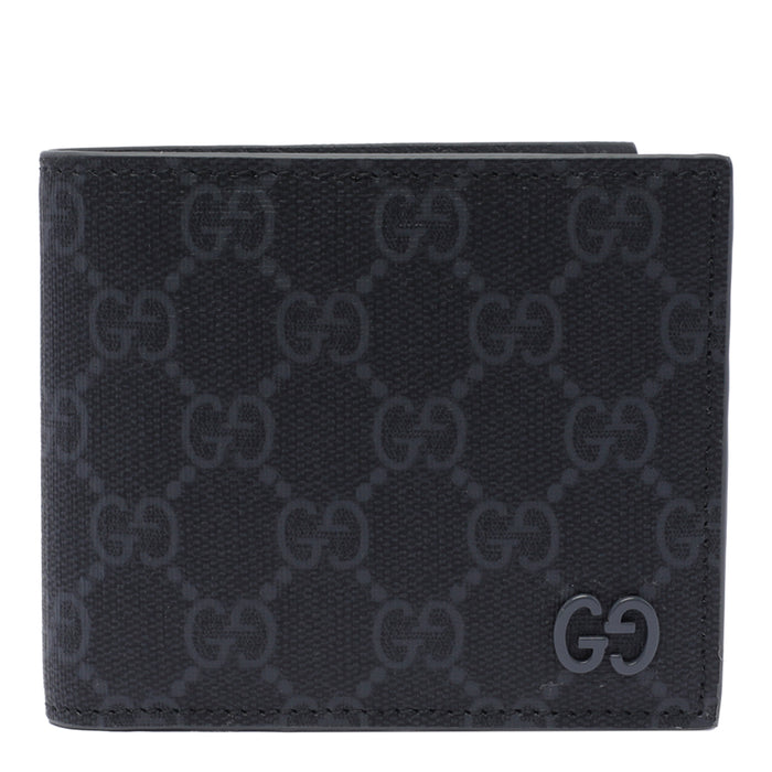 Gucci Wallets Black Tessuto Gg