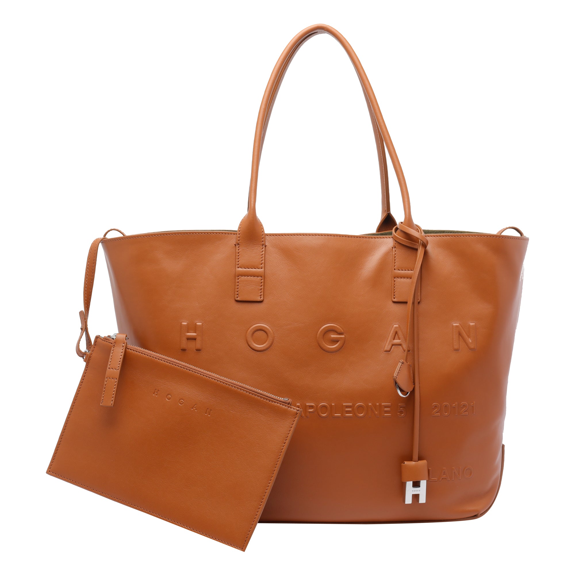 Hogan Bags Beige Calf Leather