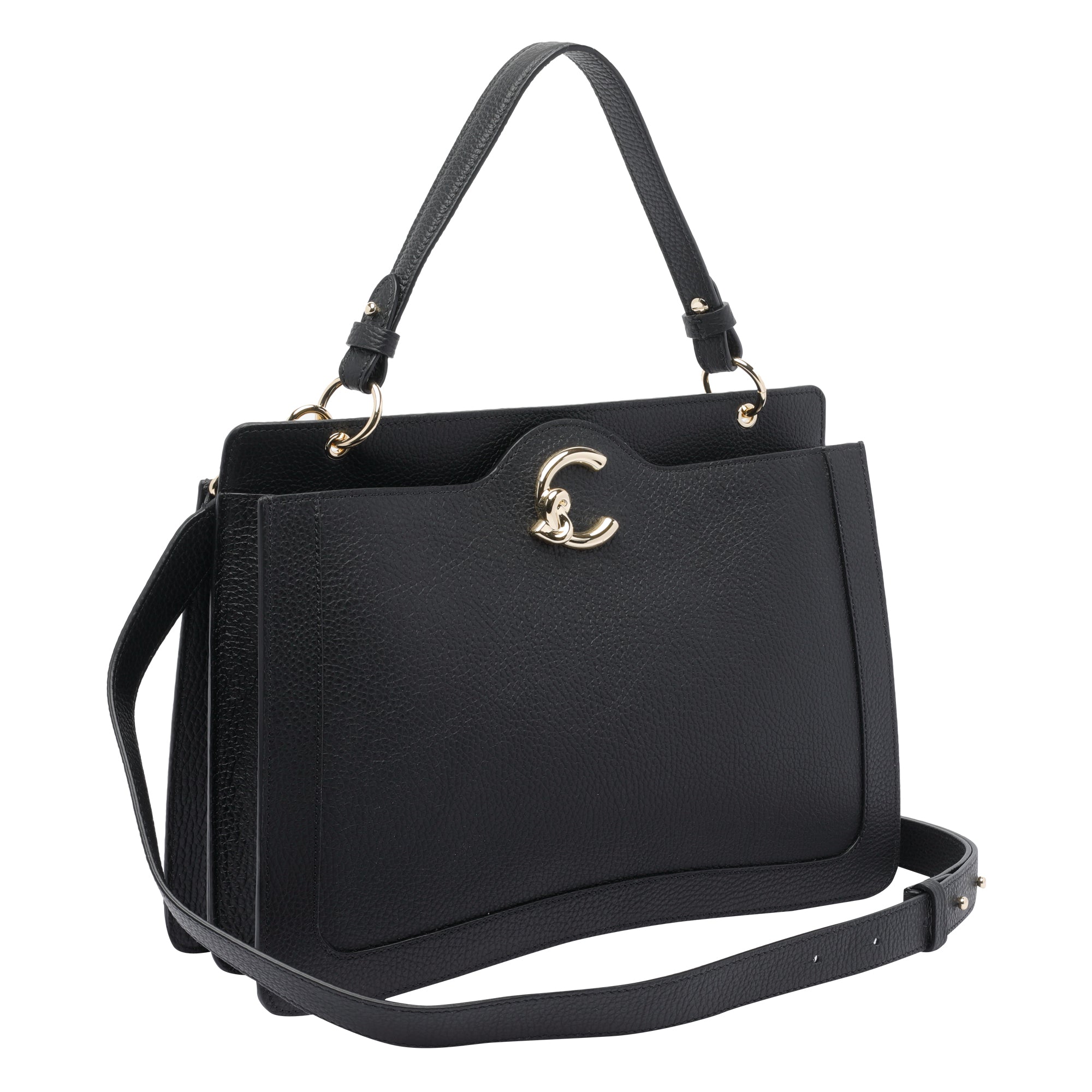 Coccinelle Bags Black Calf Leather