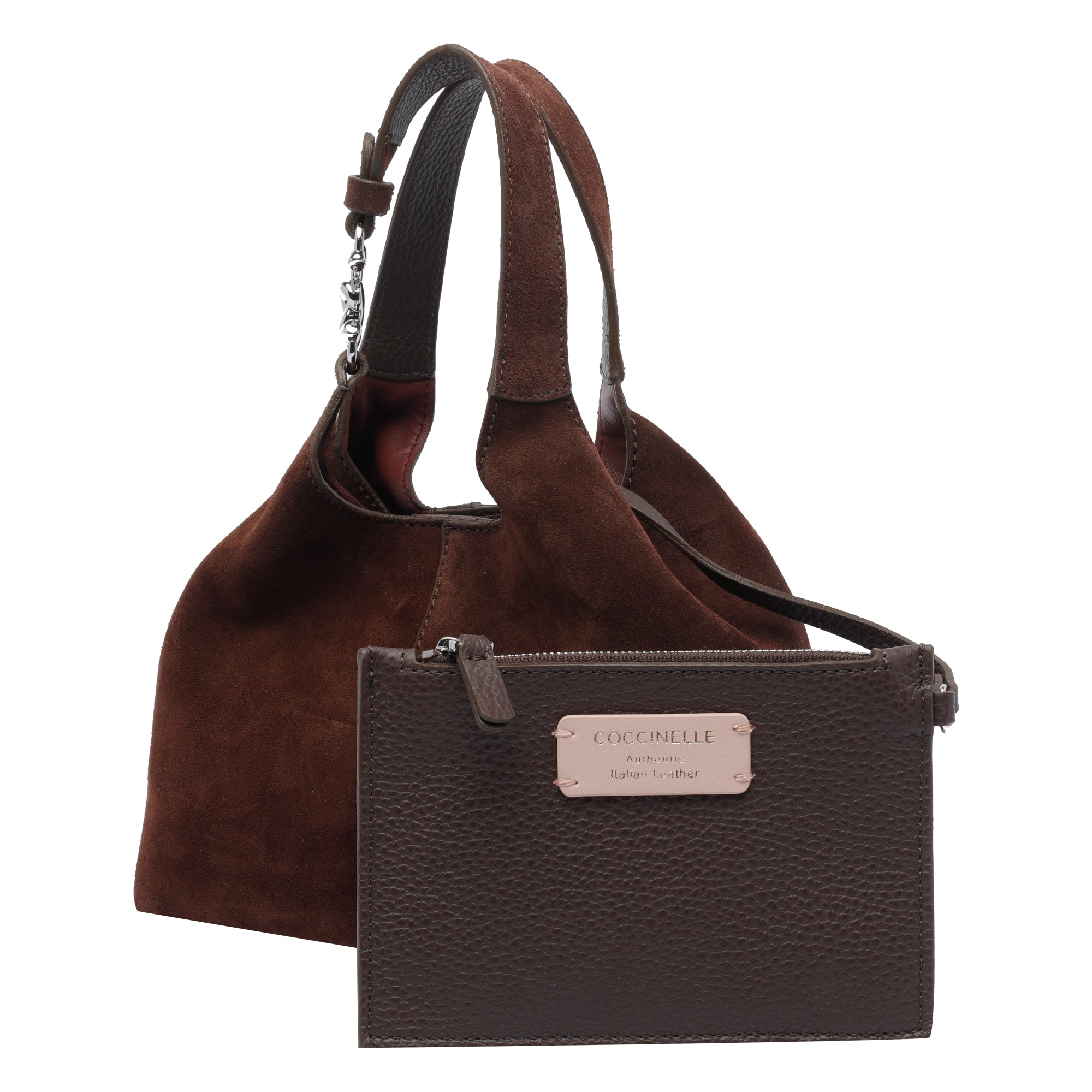 Coccinelle Bags Brown Calf Leather