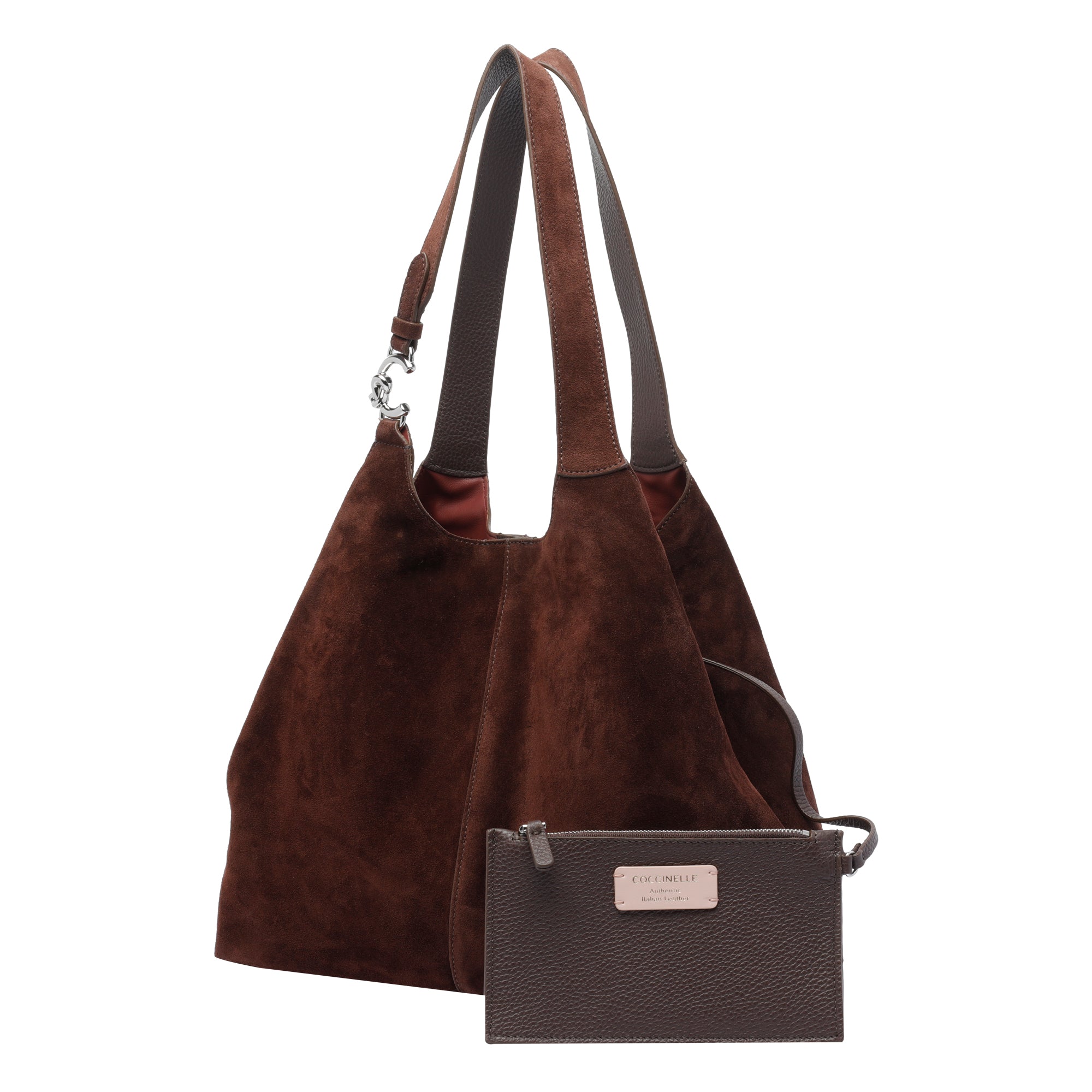 Coccinelle Bags Brown Calf Leather