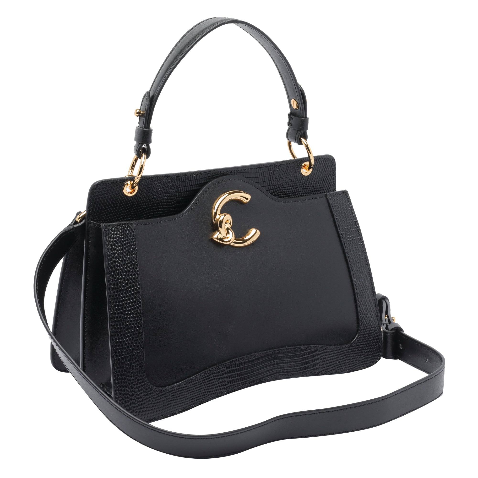 Coccinelle Bags Black Calf Leather