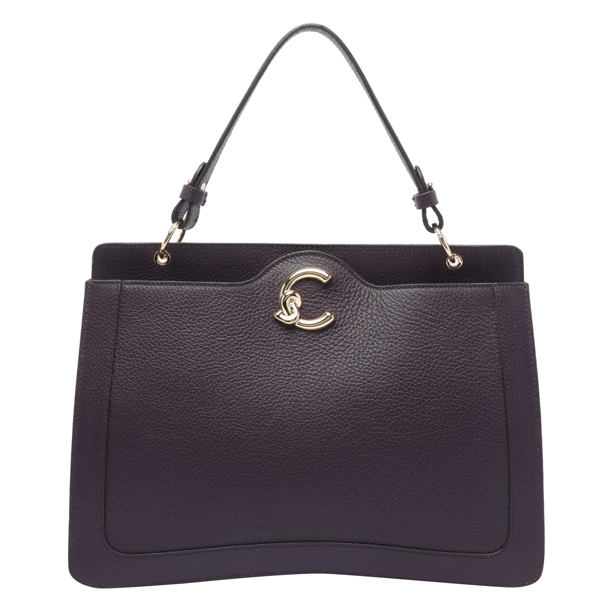 Coccinelle Bags Purple Calf Leather