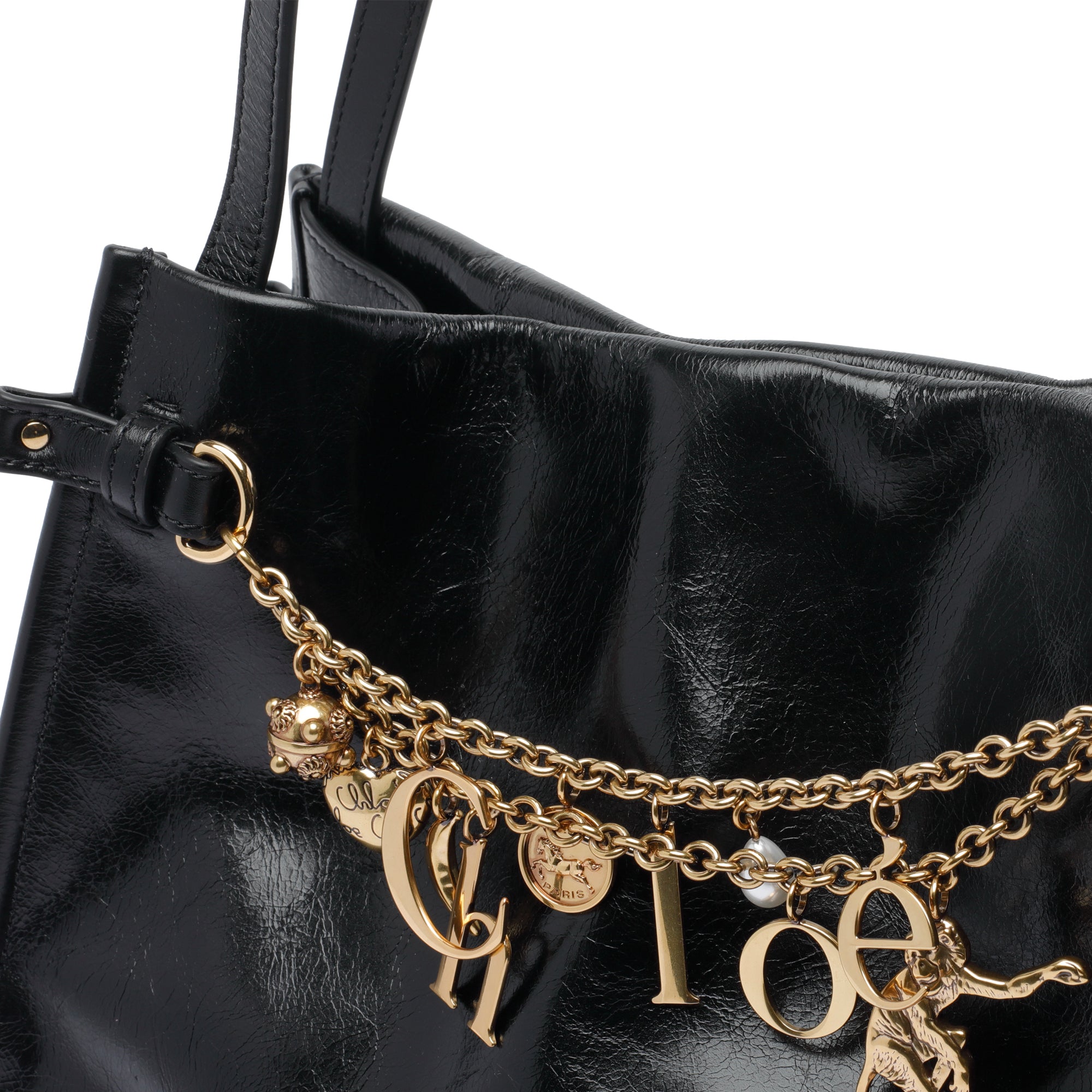Chloè Bags Black Calf Leather