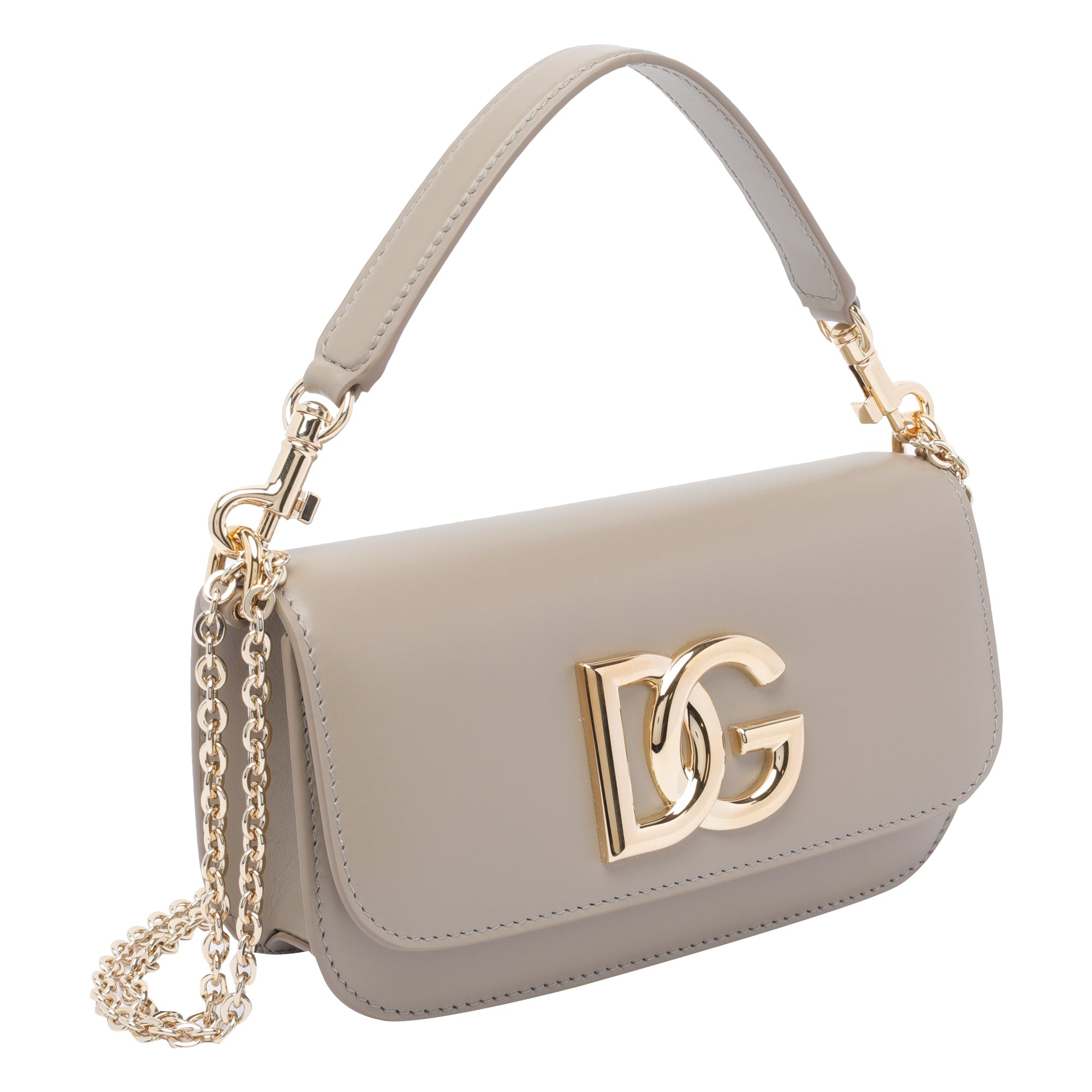 Dolce & Gabbana Bags Beige Calf Leather
