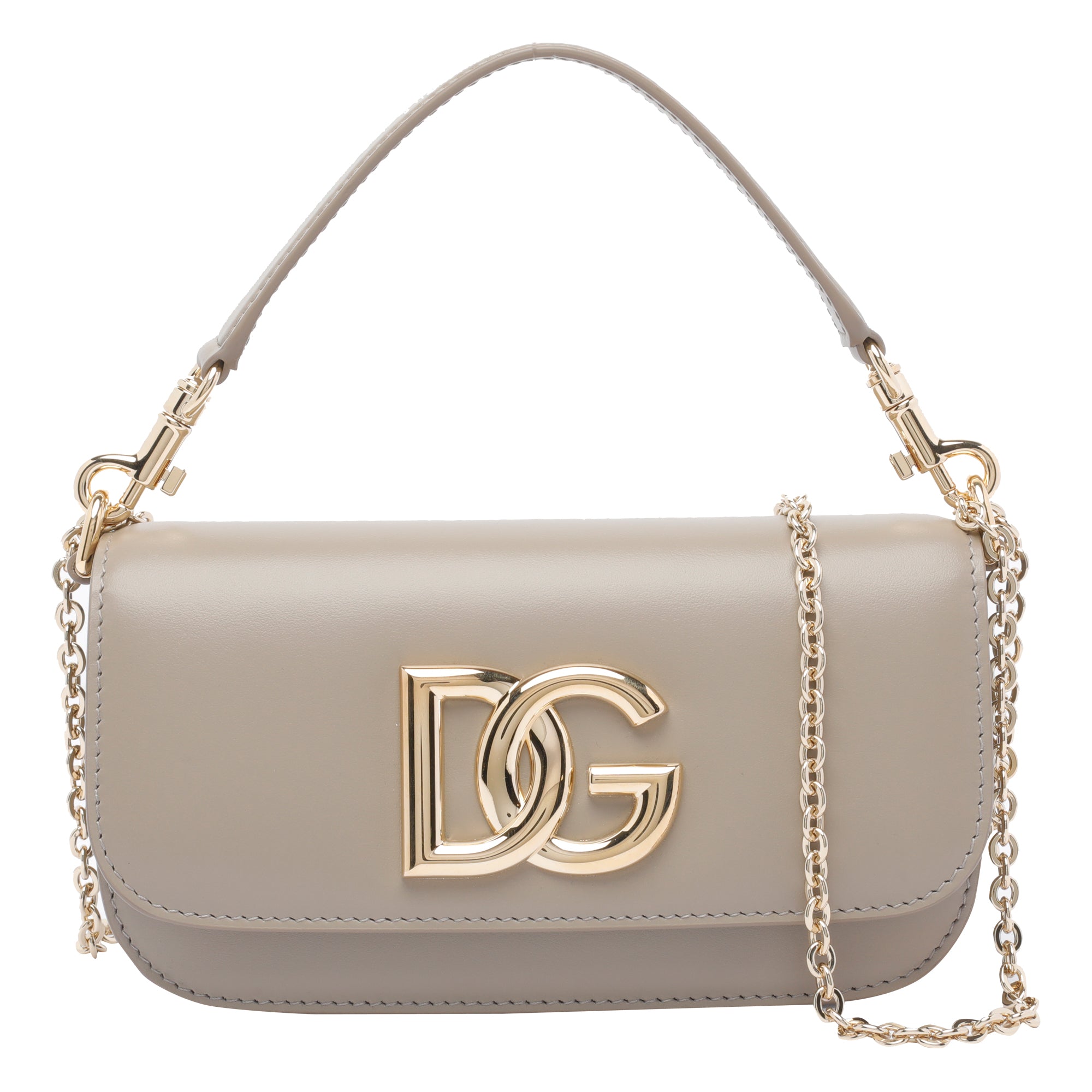 Dolce & Gabbana Bags Beige Calf Leather