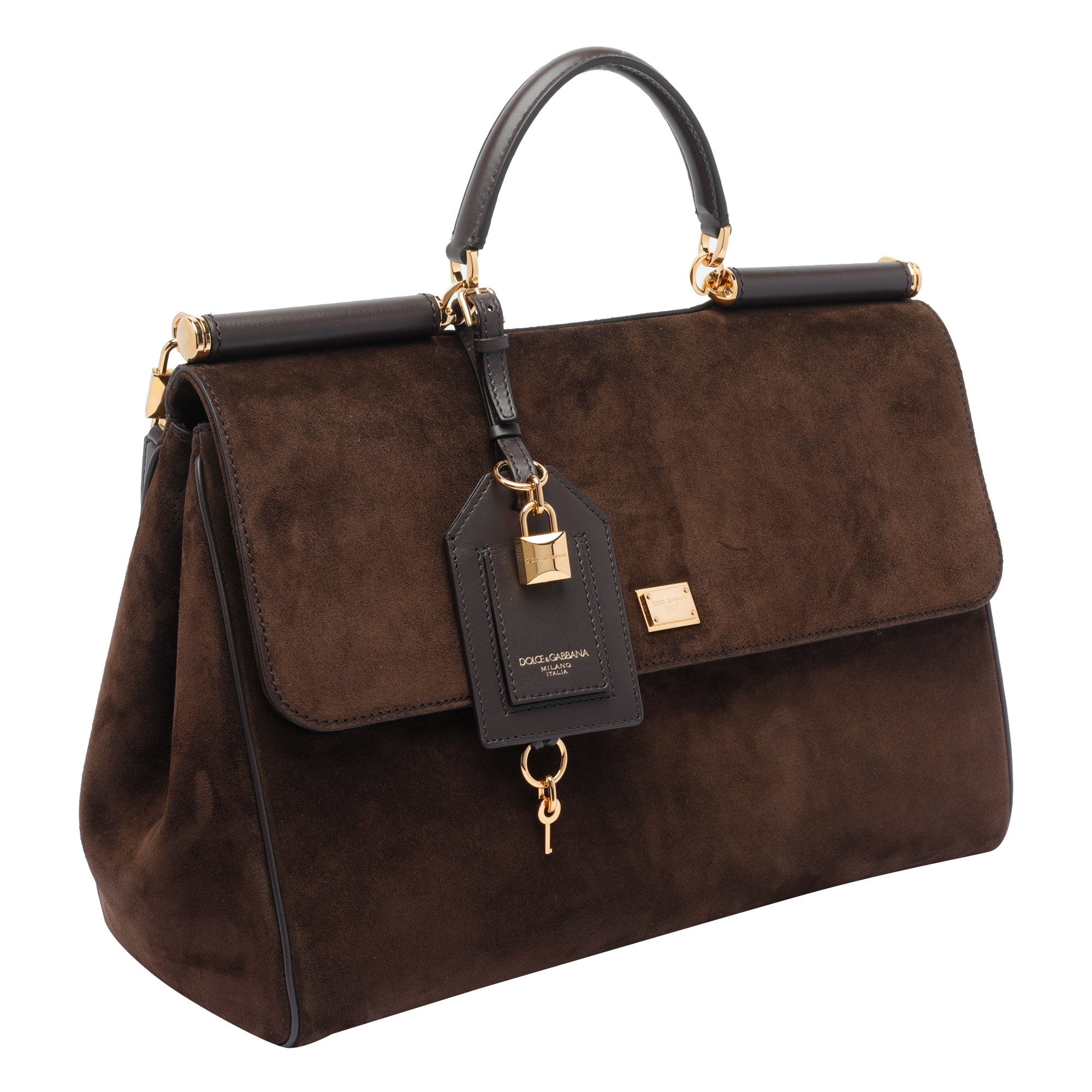 Dolce & Gabbana Bags Brown Pvc Calf Leather