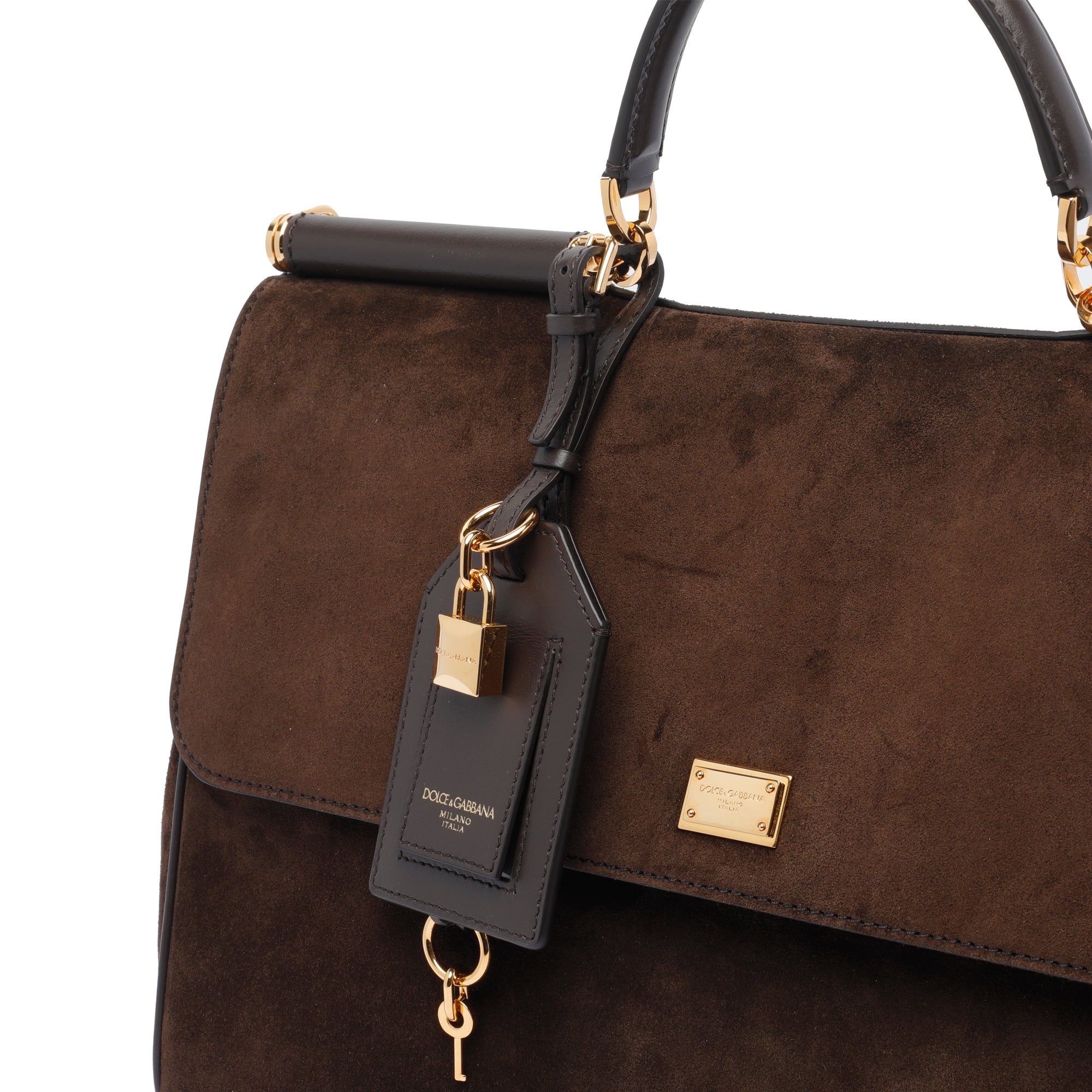 Dolce & Gabbana Bags Brown Pvc Calf Leather