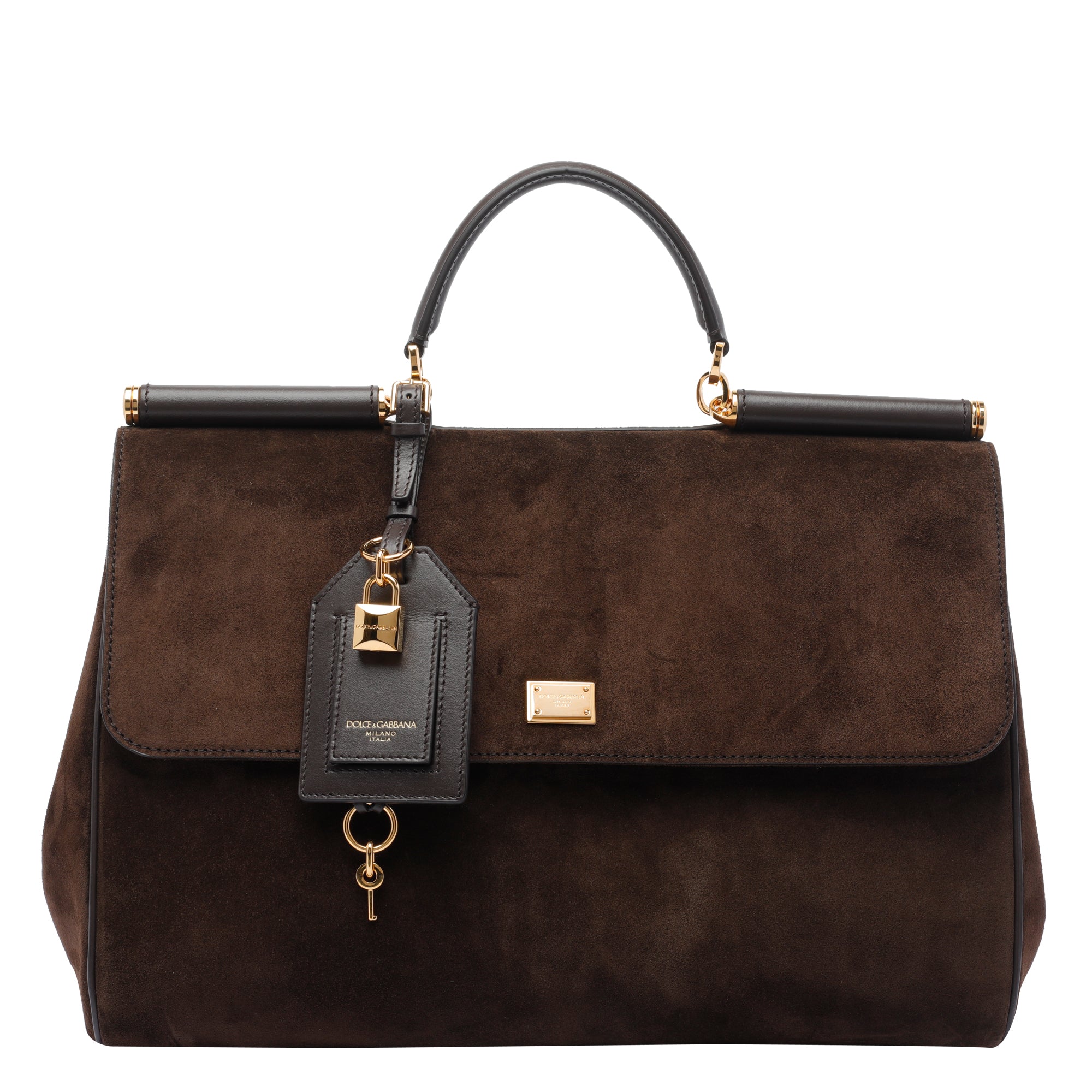Dolce & Gabbana Bags Brown Pvc Calf Leather