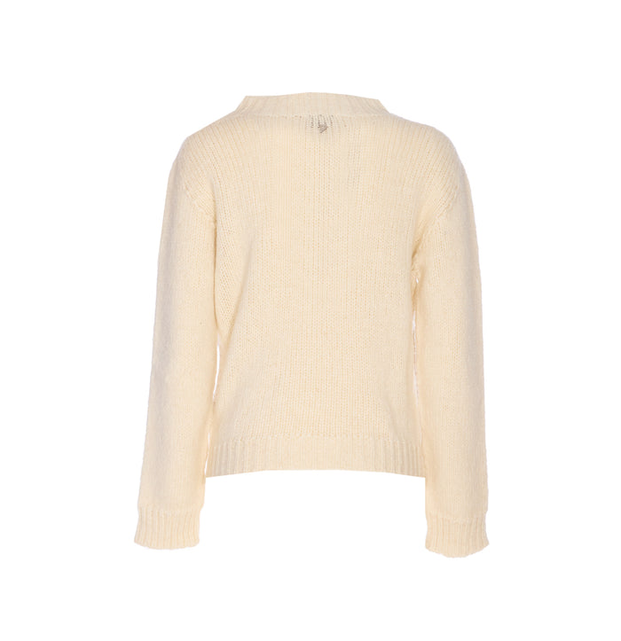 Dondup Sweaters White Alpaca