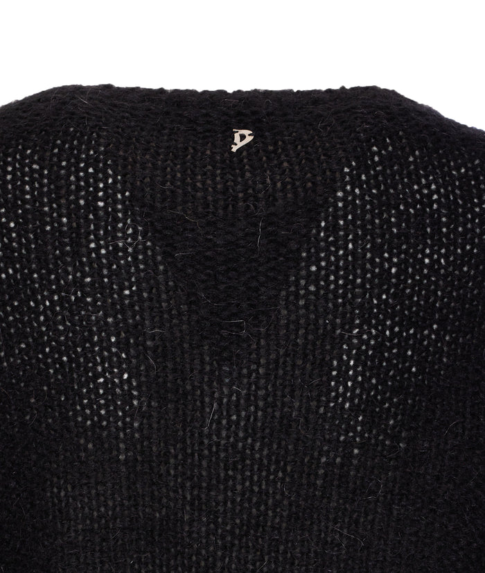 Dondup Sweaters Black Acrylic