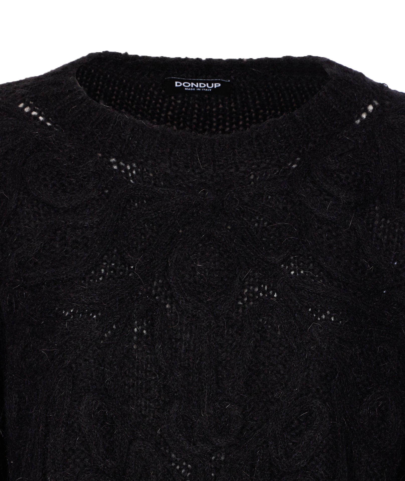 Dondup Sweaters Black Acrylic