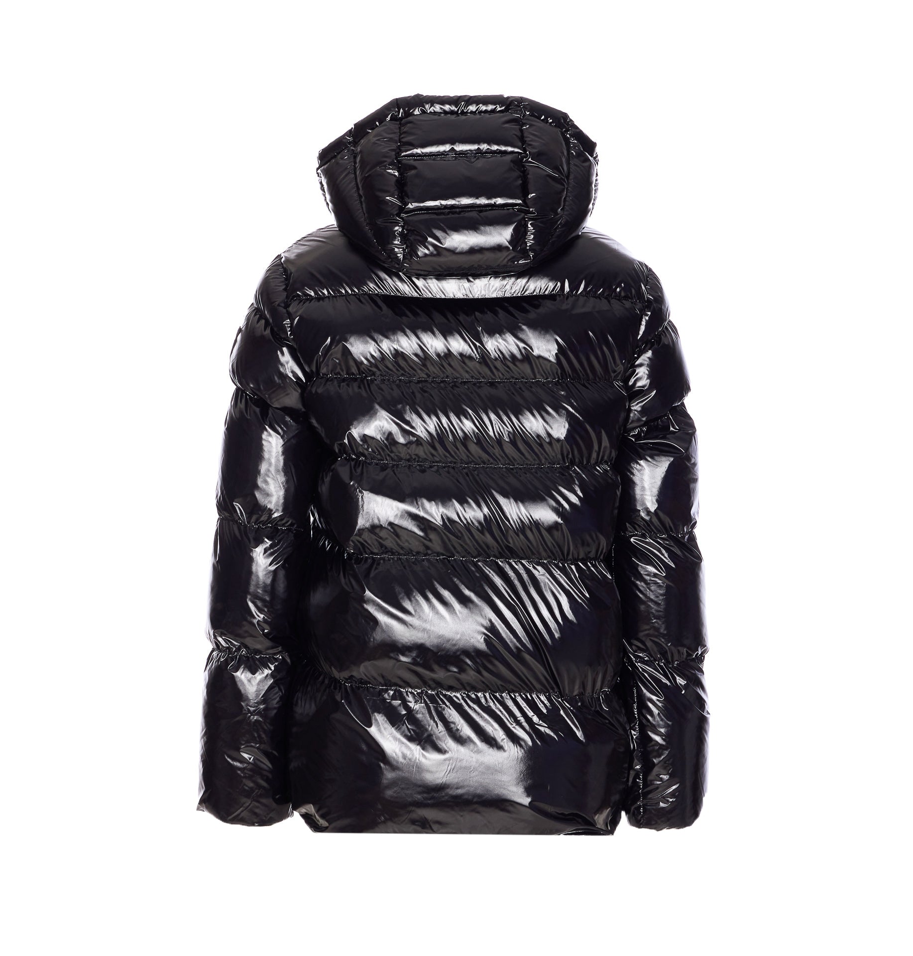 Pinko Coats Black Nylon