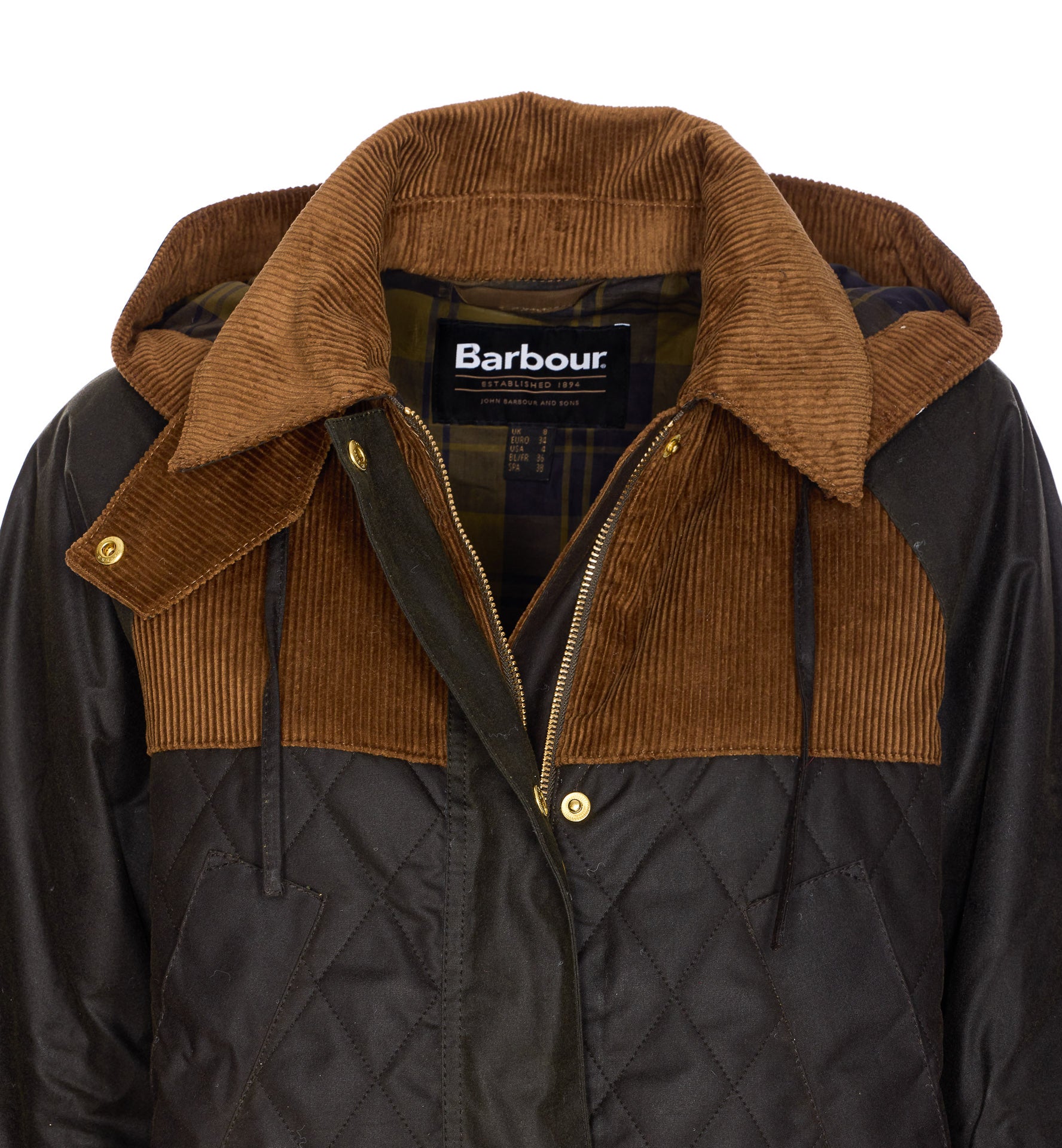 Barbour Jackets Green Waxed Cotton
