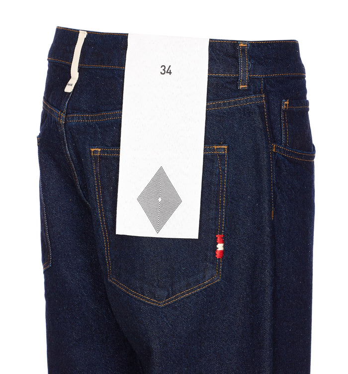 Amish Jeans Blue Cotton