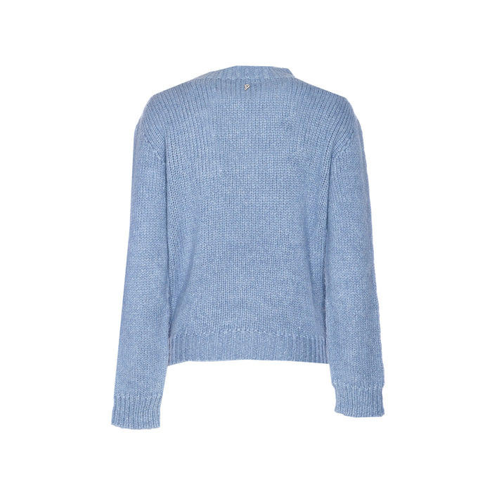 Dondup Sweaters Blue Alpaca