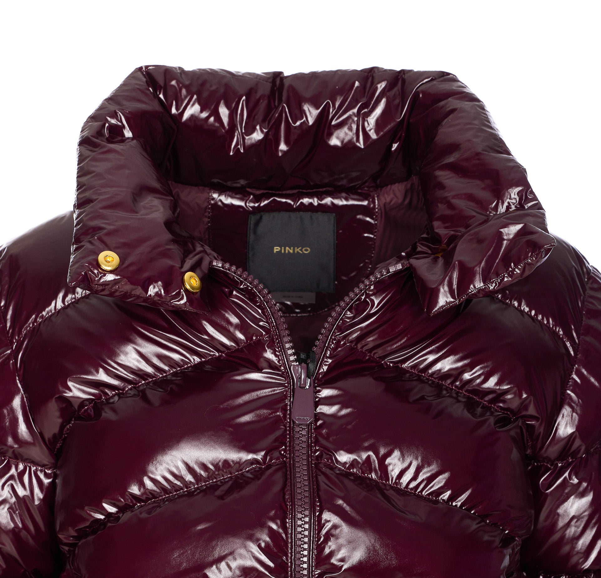 Pinko Coats Purple Nylon