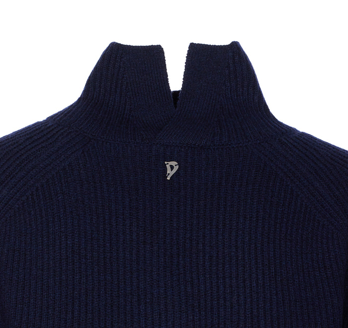 Dondup Sweaters Blue Wool