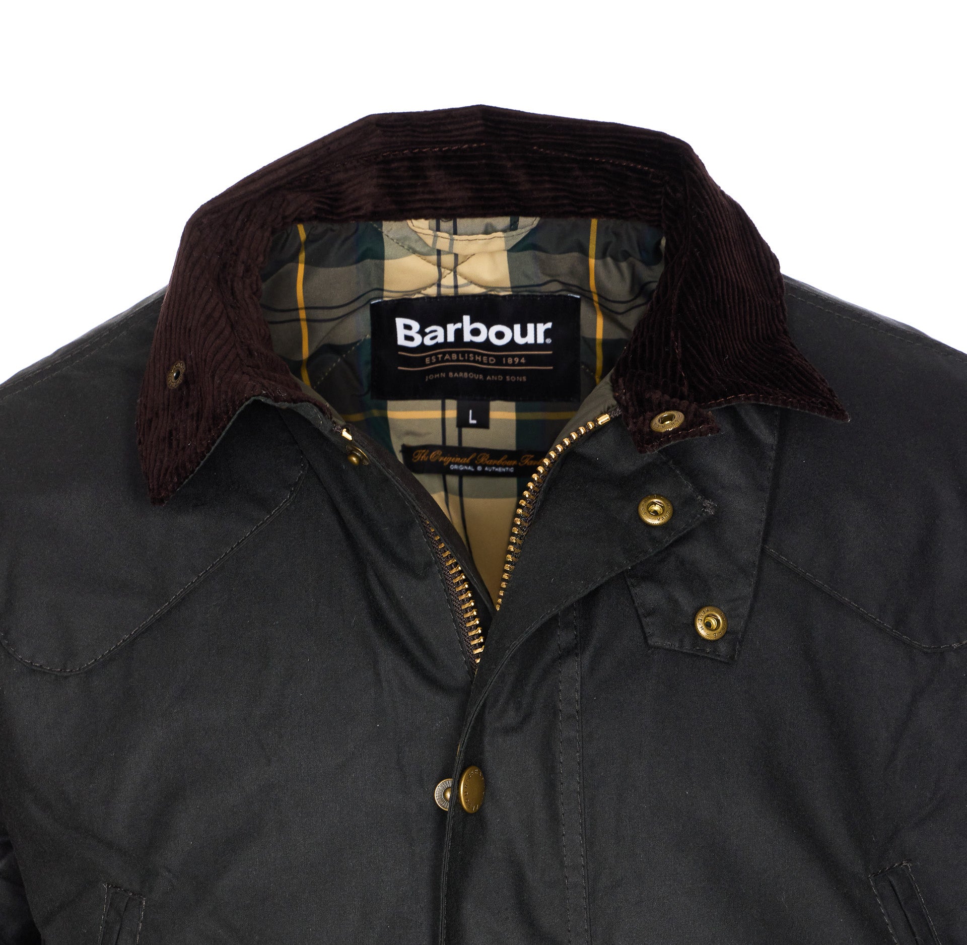 Barbour Jackets Green Waxed Cotton