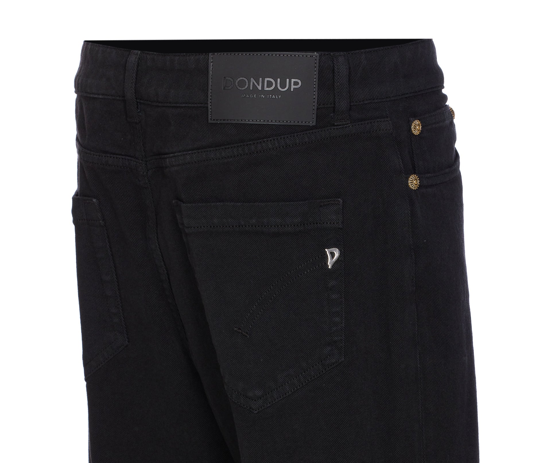 Dondup Jeans Black Cotton