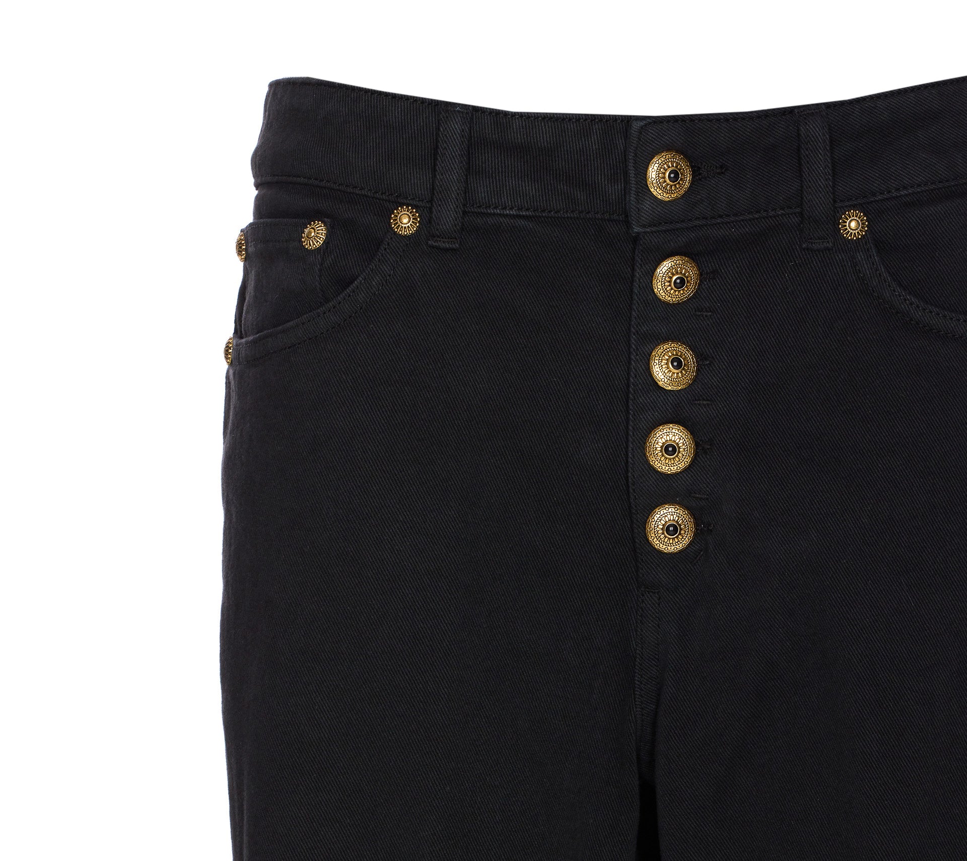Dondup Jeans Black Cotton