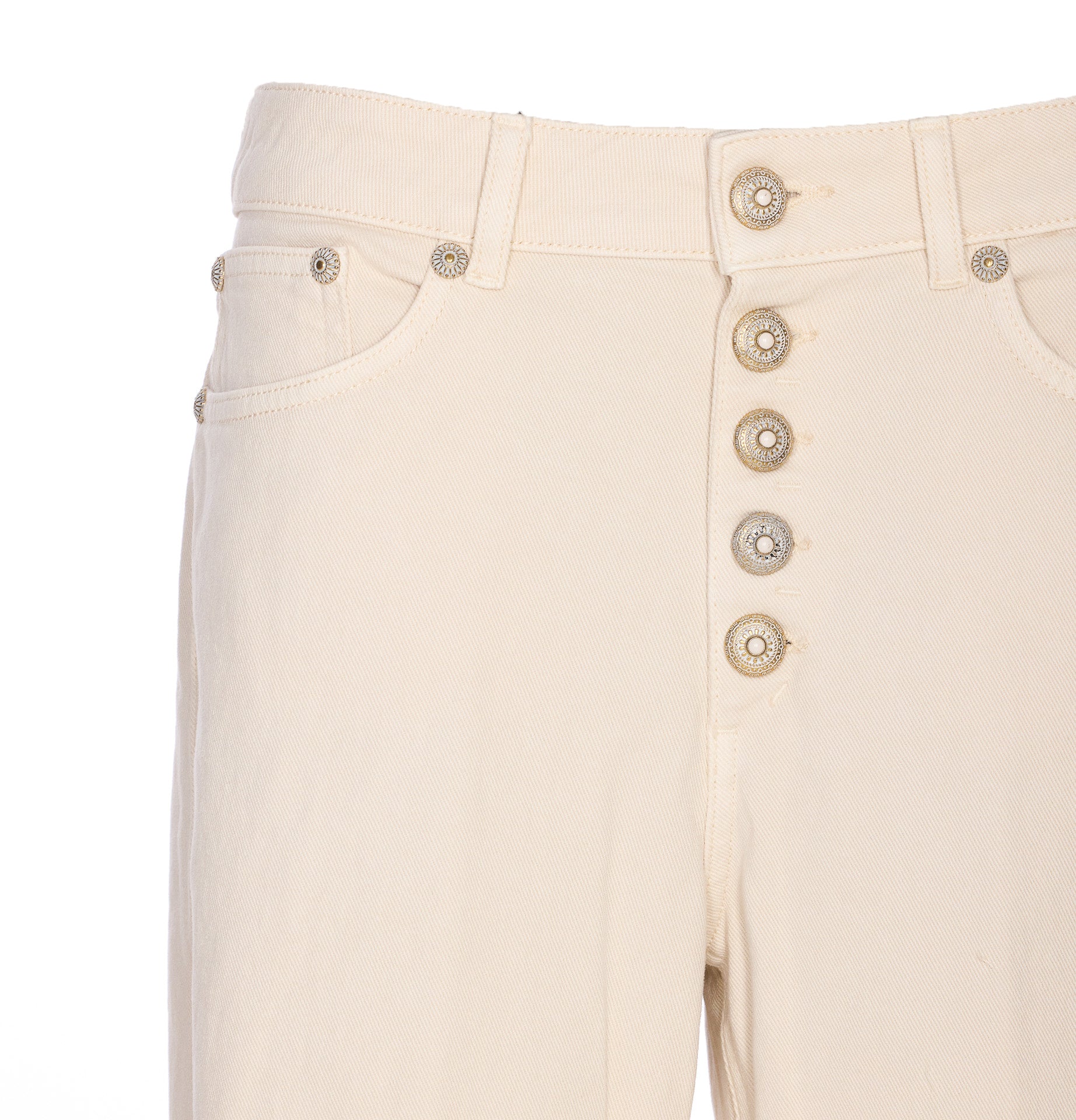 Dondup Jeans Beige Cotton