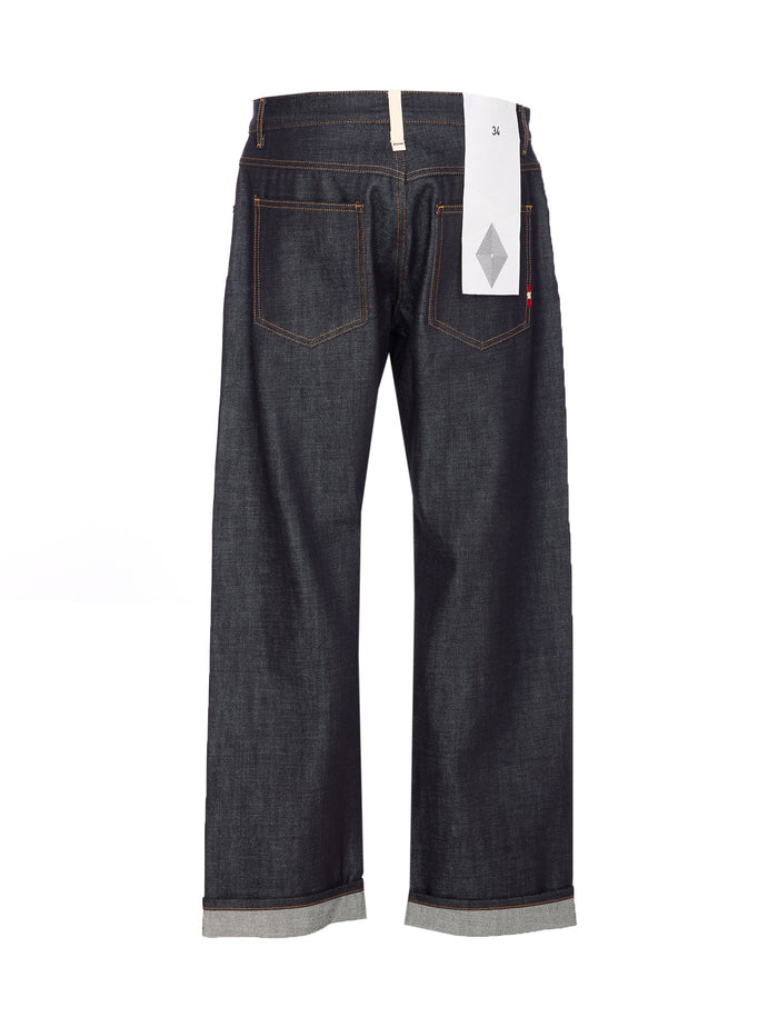 AMISH Jeans Black Cotton
