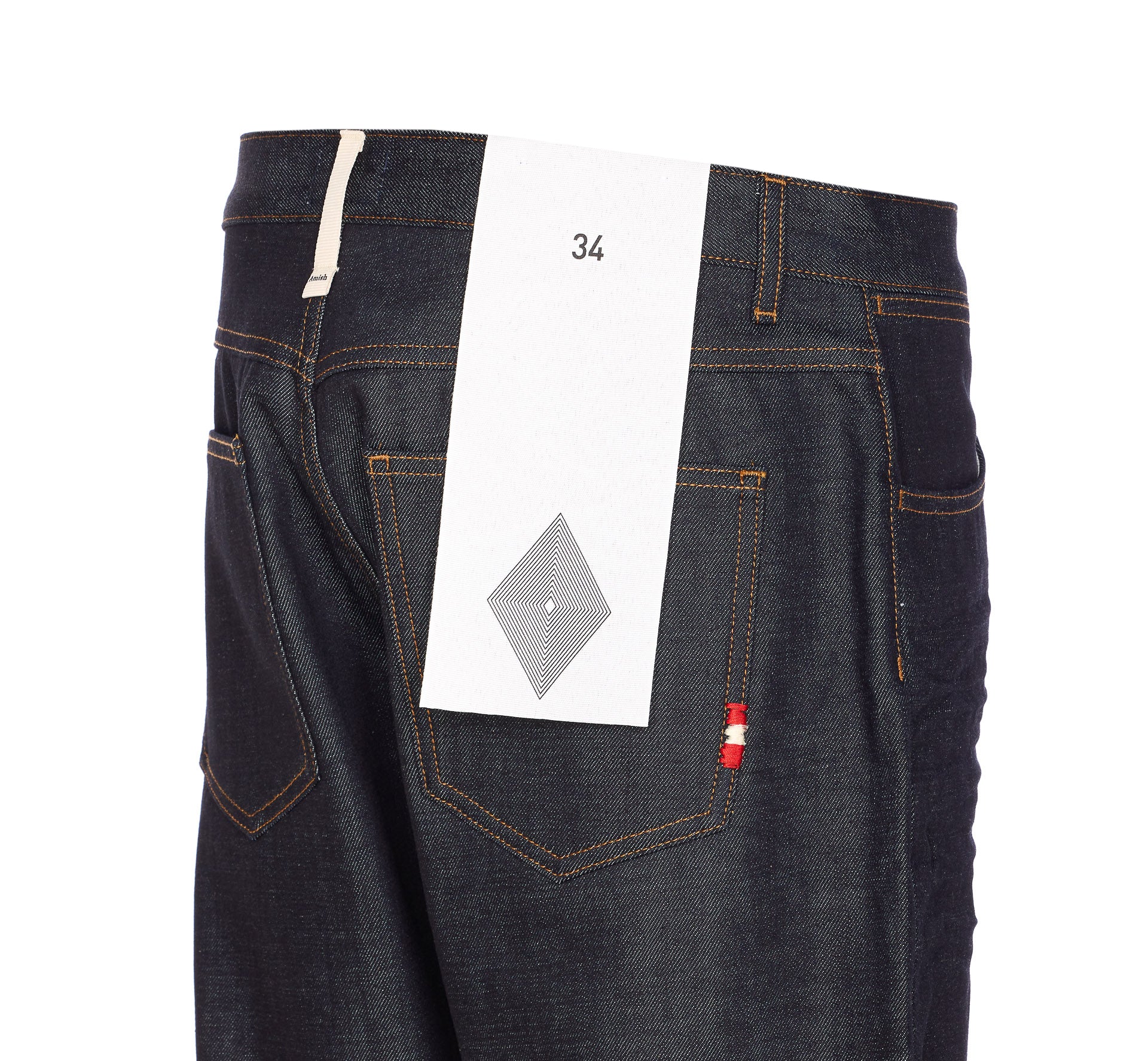 AMISH Jeans Black Cotton