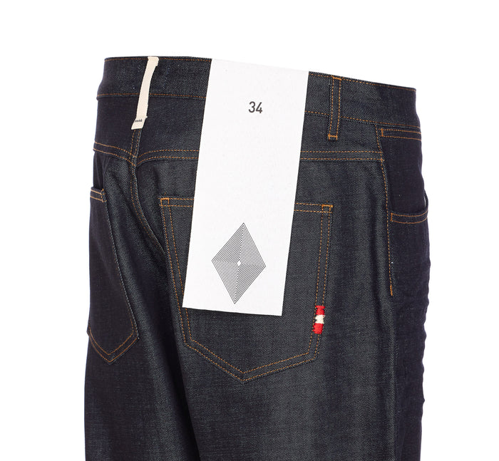 AMISH Jeans Black Cotton