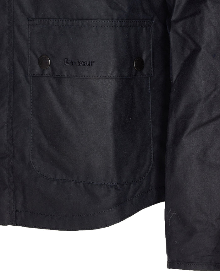 Barbour Jackets Blue Waxed Cotton