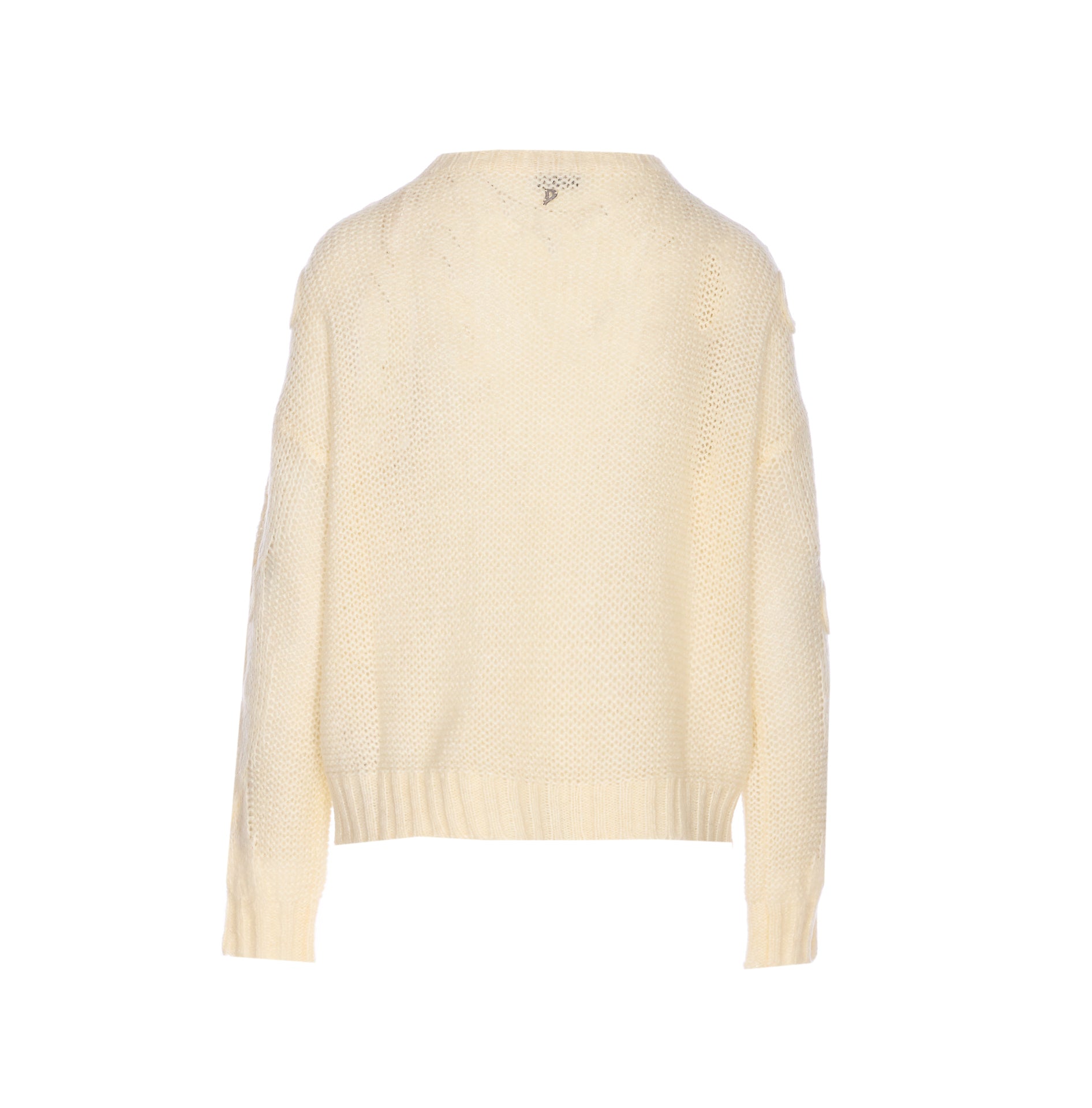 Dondup Sweaters White Acrylic