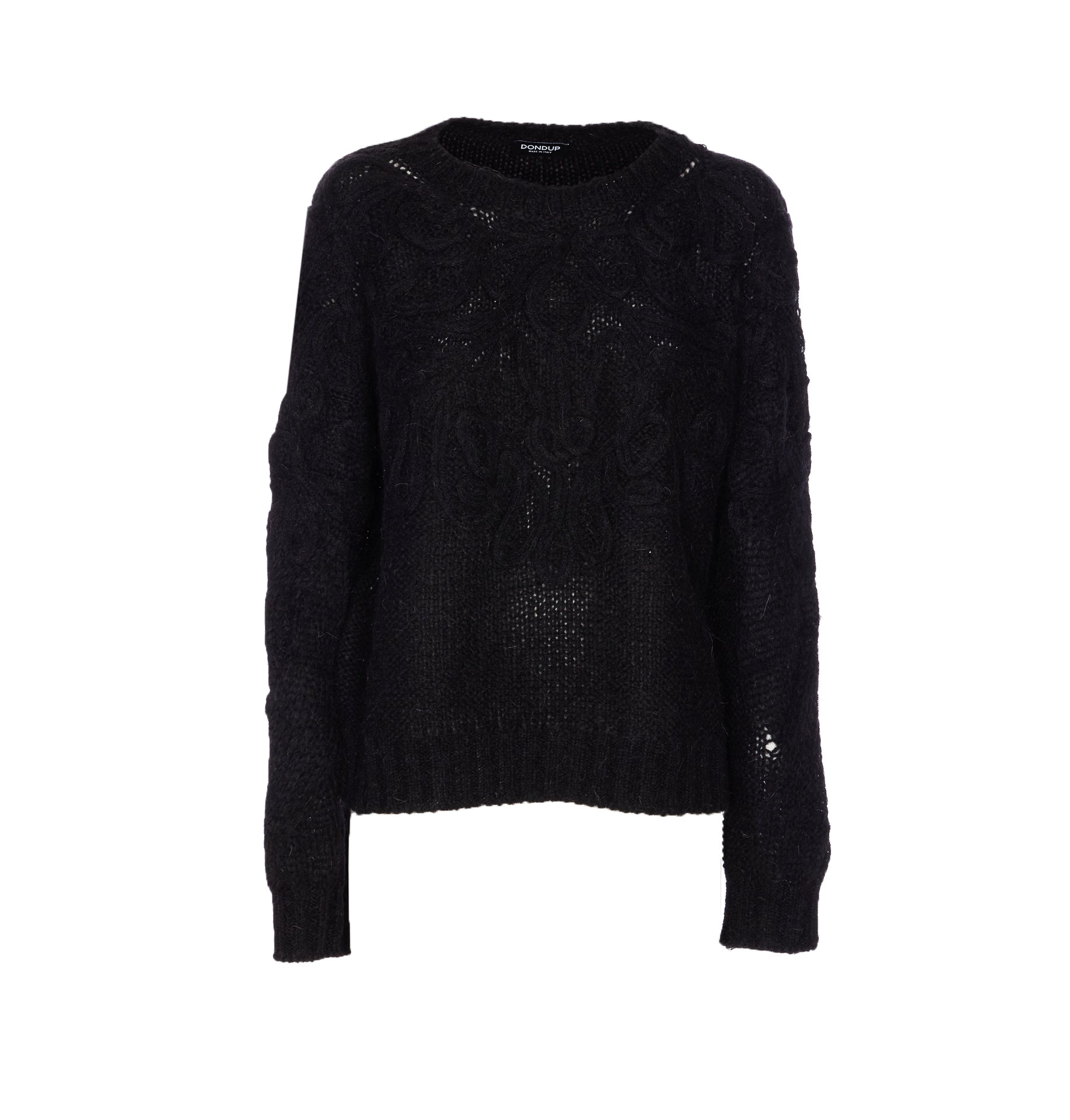 Dondup Sweaters Black Acrylic