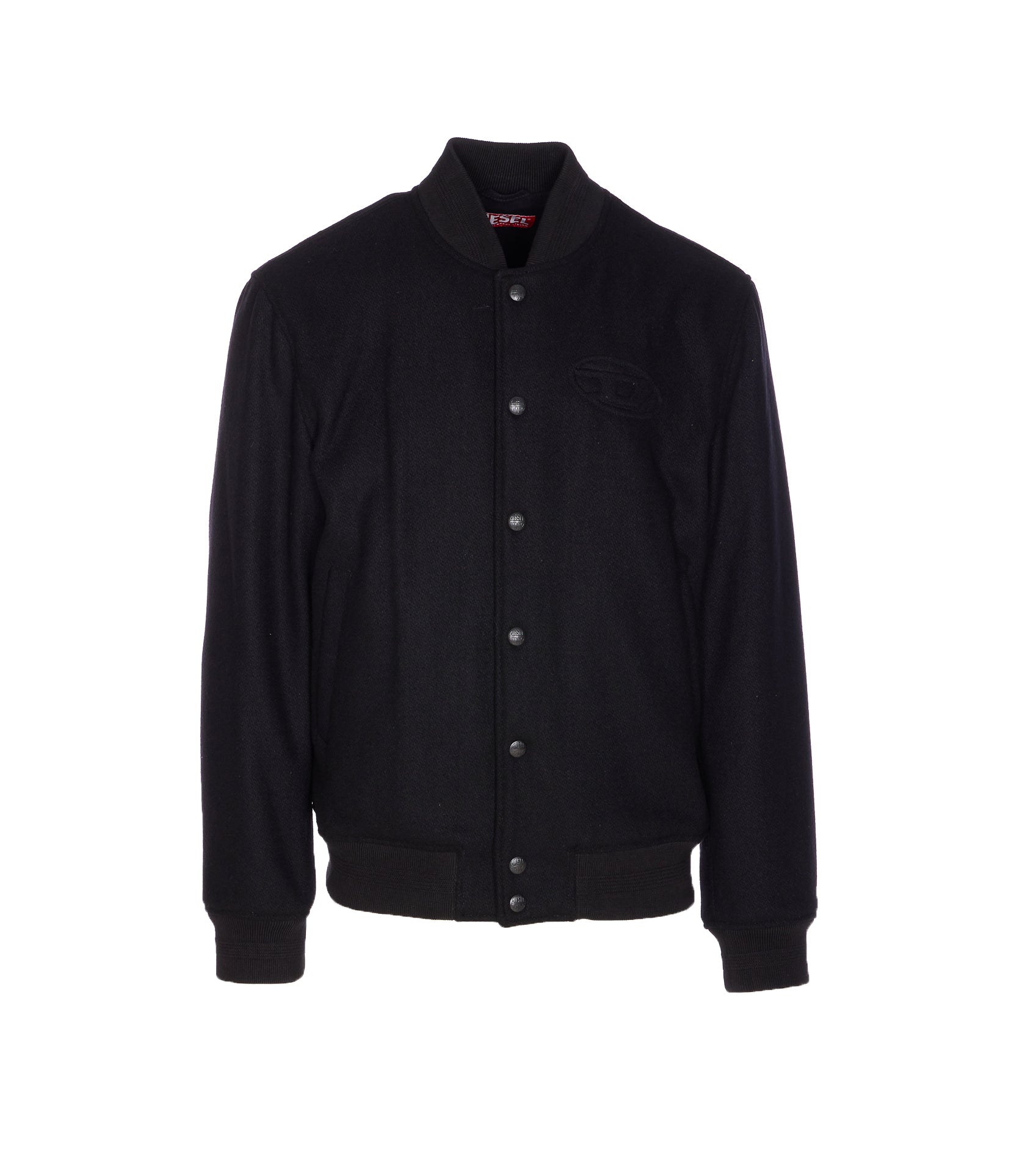 Diesel Jackets Black Wool