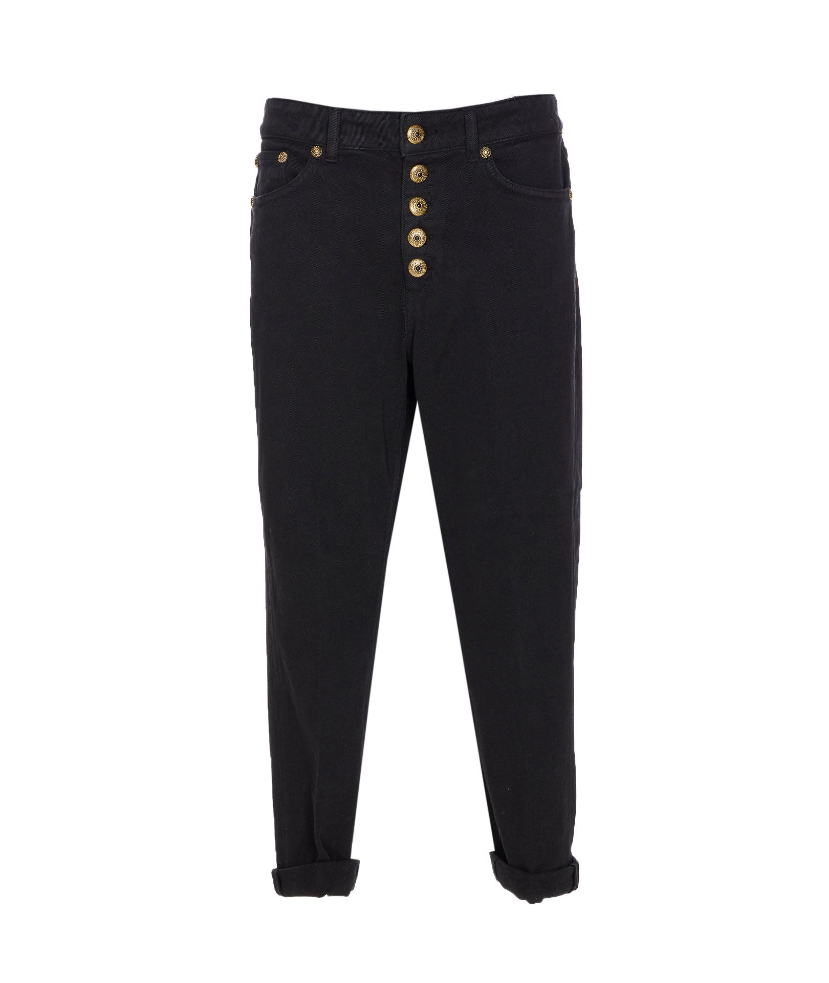 Dondup Jeans Black Cotton