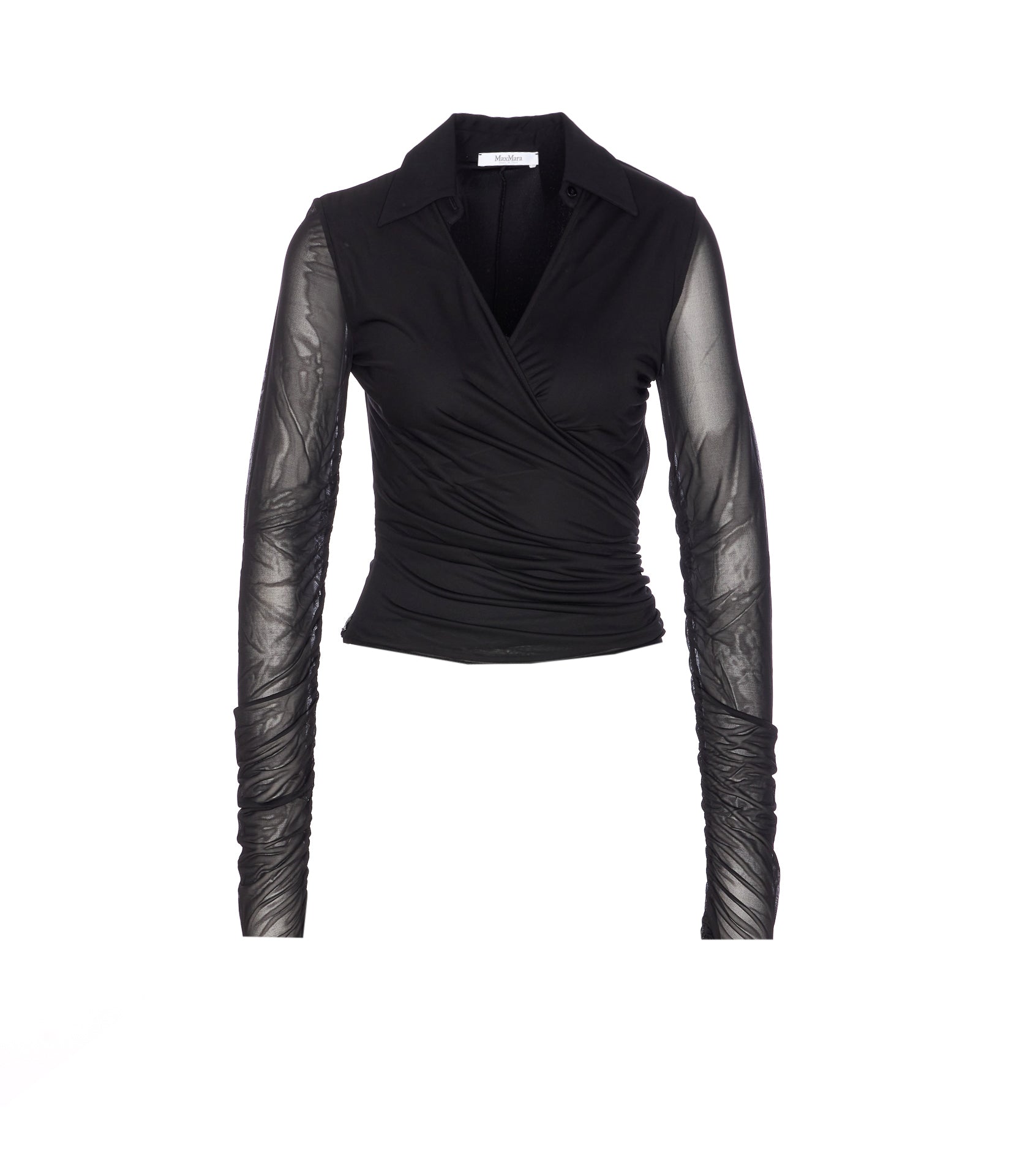 Max Mara Top Black Viscose